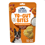 Natural Balance Natural Balance Yo-Gut Bites Pumpkins & Cranberry Dog Treats - 10 oz