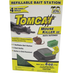 Tomcat Tomcat Mouse Killer Refillable Bait Station with 4-Count Refill