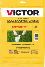 Victor Pest Quick Strike Mole & Gopher Gasser - 4 pack