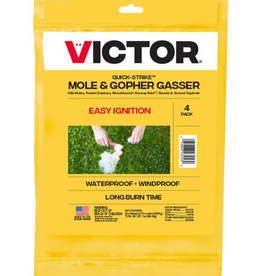Victor Pest Quick Strike Mole & Gopher Gasser - 4 pack