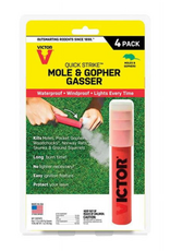 Victor Pest Quick Strike Mole & Gopher Gasser - 4 pack