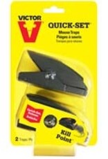 Victor Quick-Set Small Snap Trap for Mice - 2 pack