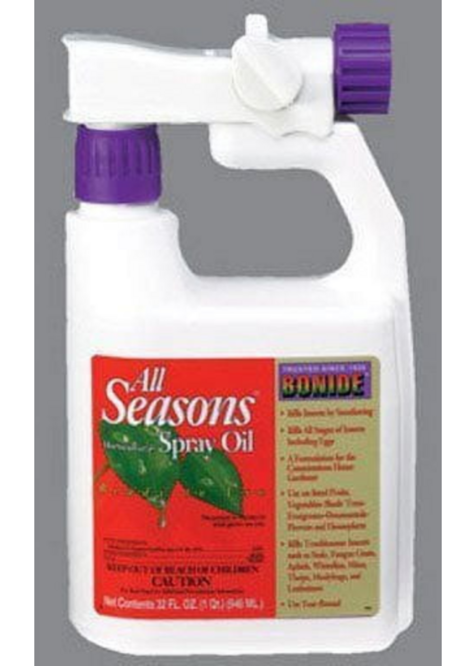 Bonide All Seasons Horticultural & Dormant Oil Organic Disease & Insect Control Spray - 32 oz.