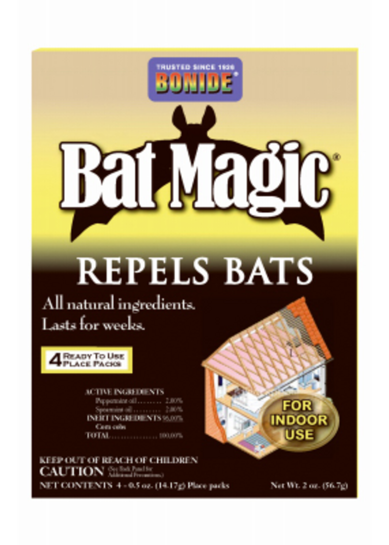 Bonide Magic Bat Repellent - 4 Pack
