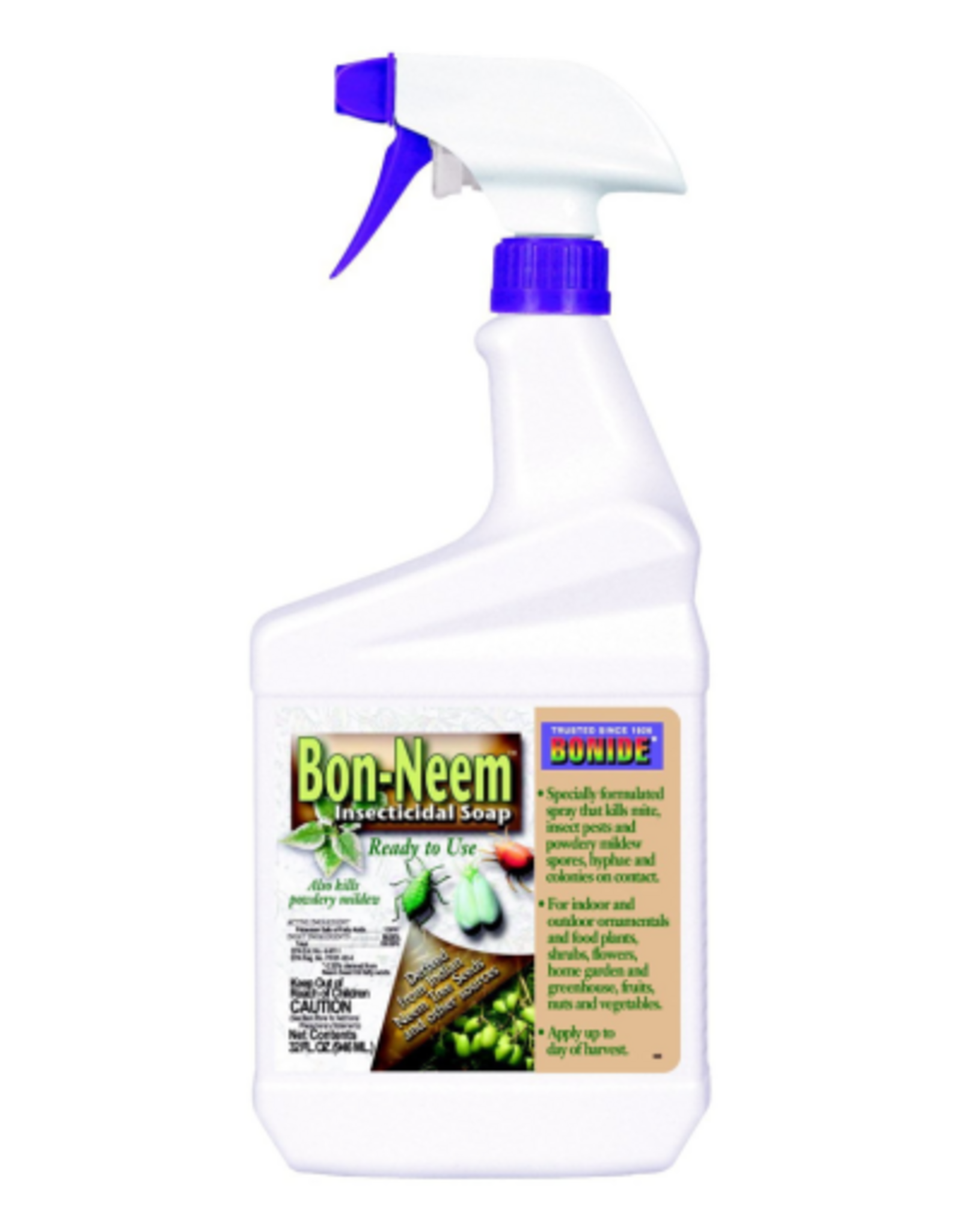 Bonide Bon-Neem Organic Liquid Insect Disease & Mite Control - Ready to Use - 32 oz