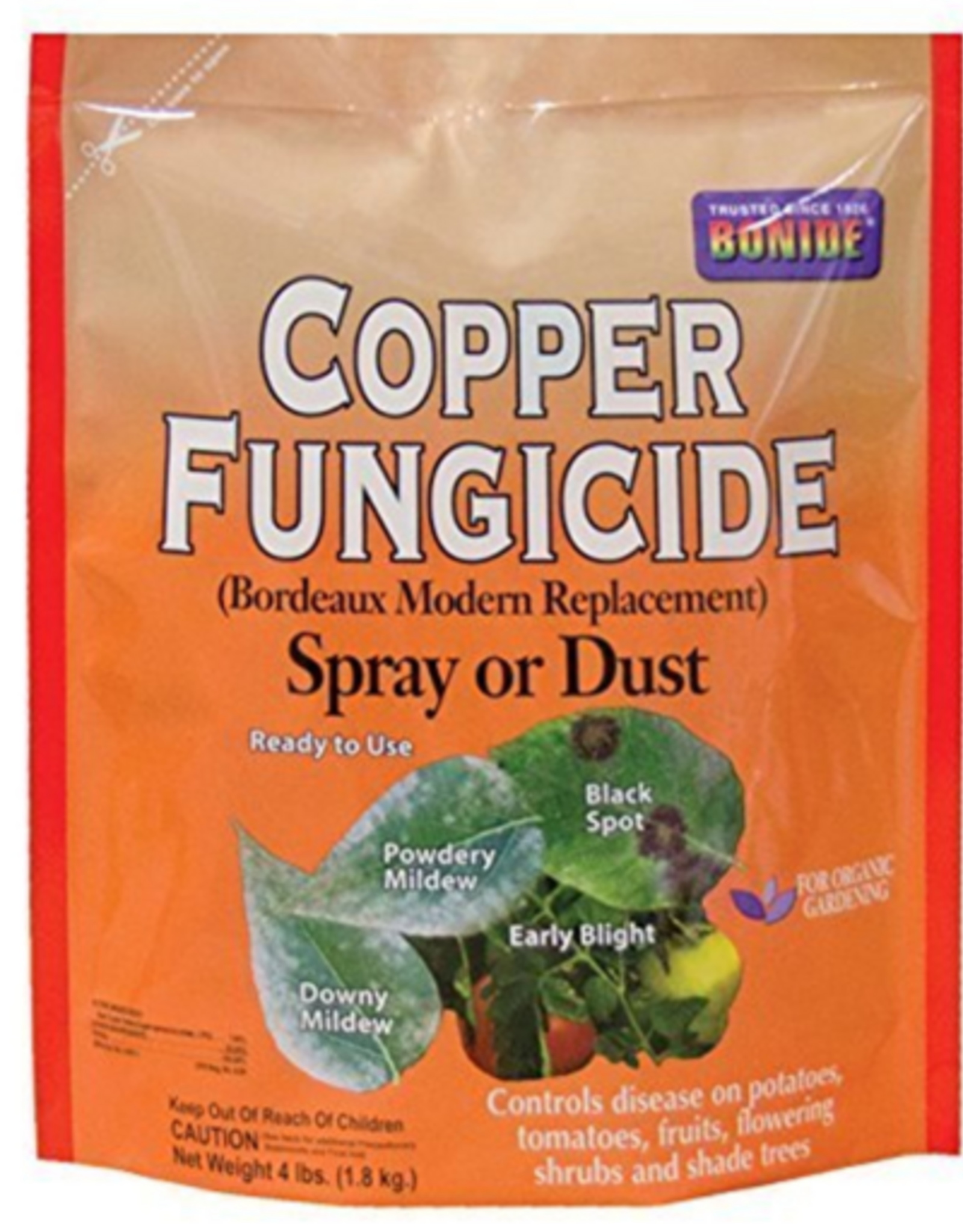 Bonide Copper Sulfate Fungicide (Can Use as Dust or Spray) - 4 lbs