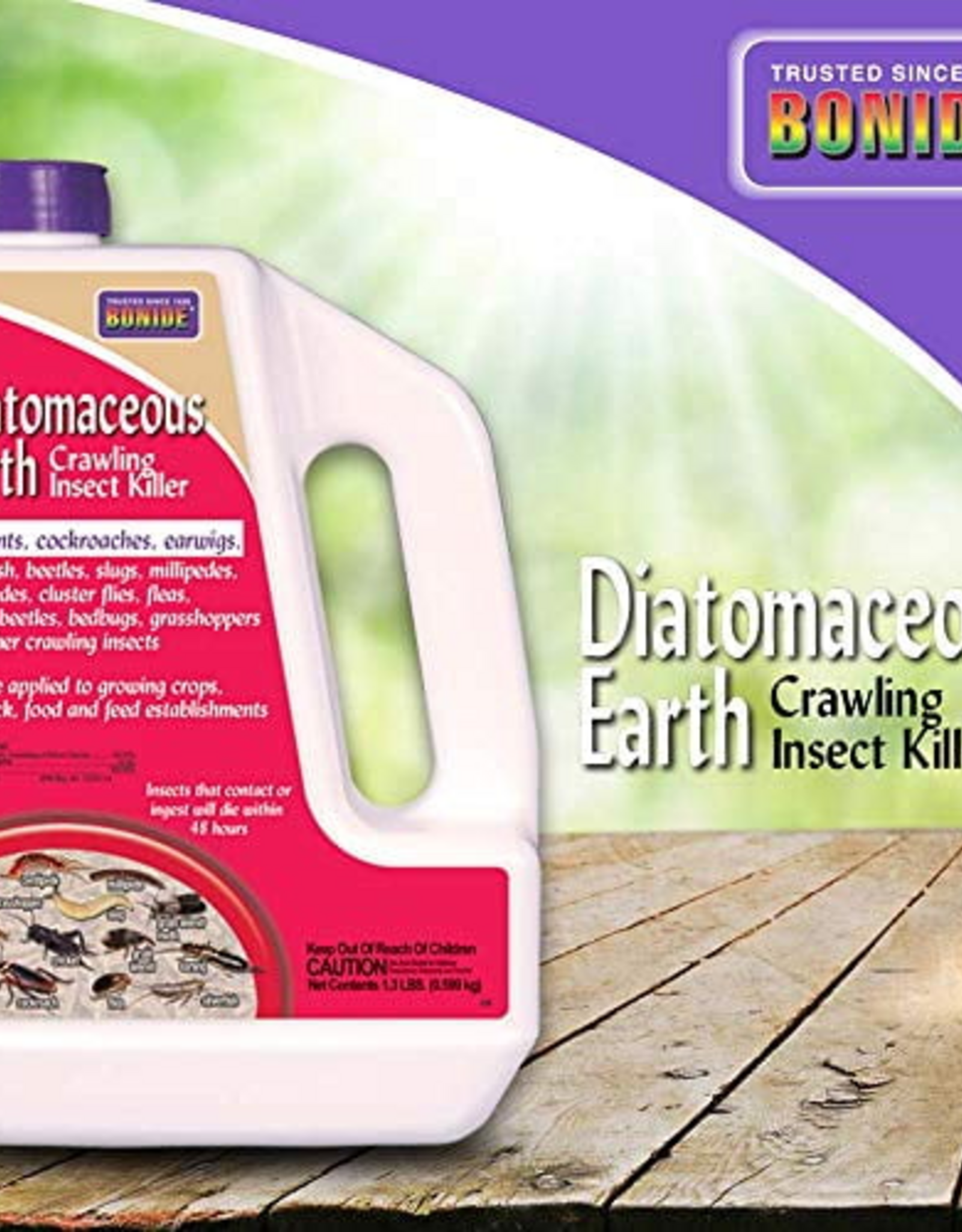 Bonide Diatomaceous Earth Crawling Bug/Roach Killer RTU - 1.3 lbs