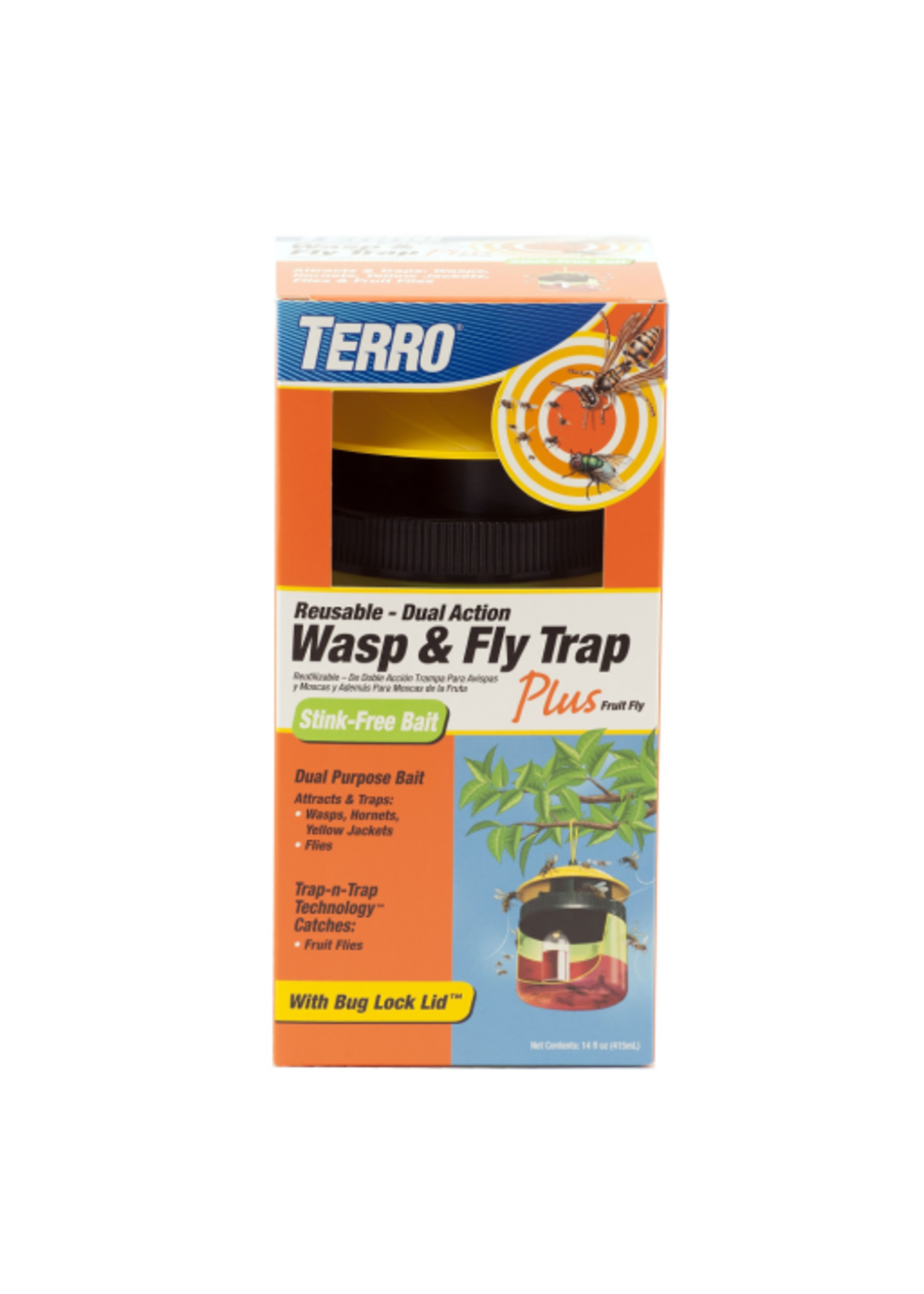 Terro Terro Wasp & Fly Trap Plus Fruit Fly