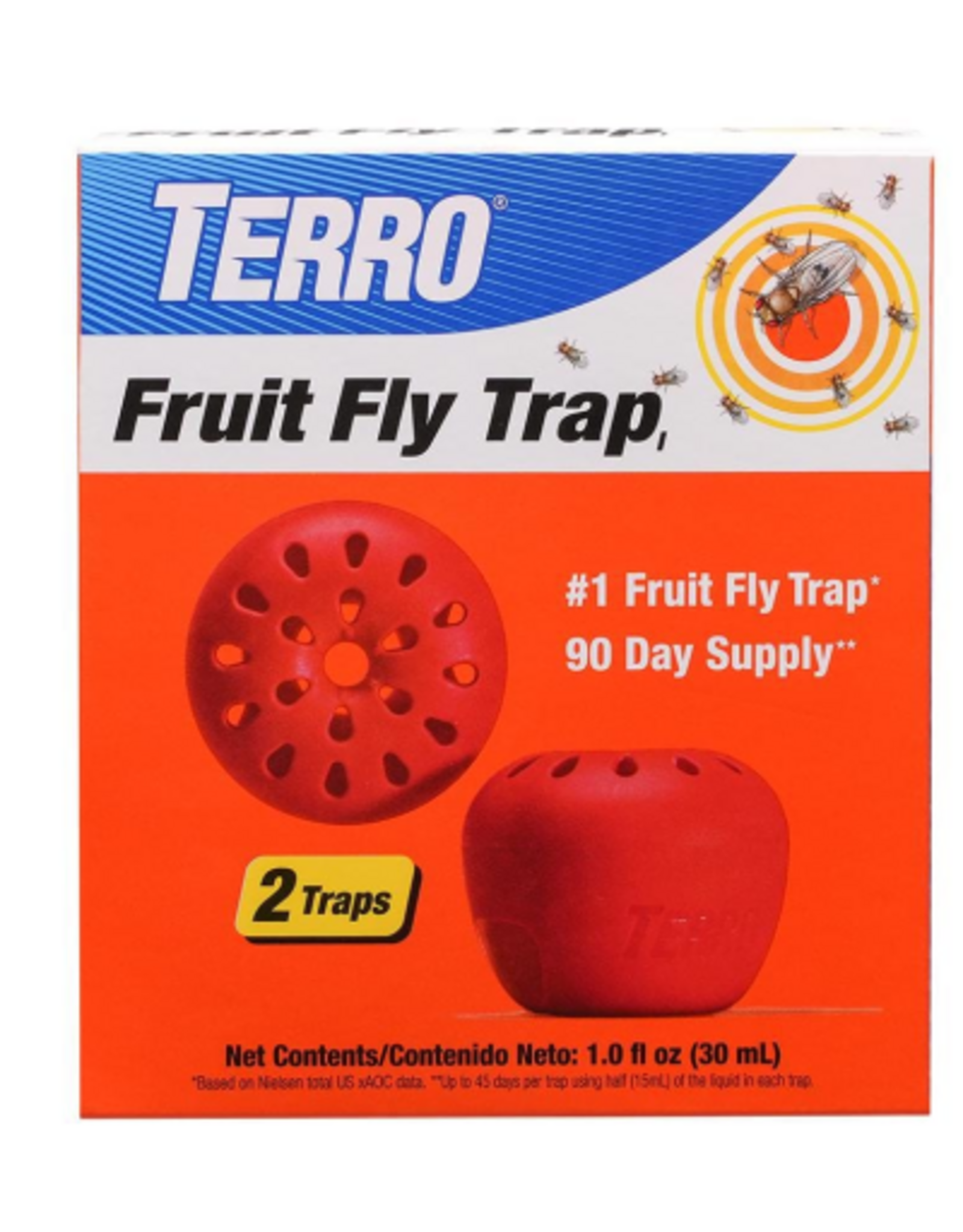 TERRO TERRO Fruit Fly Trap - 2 Pack