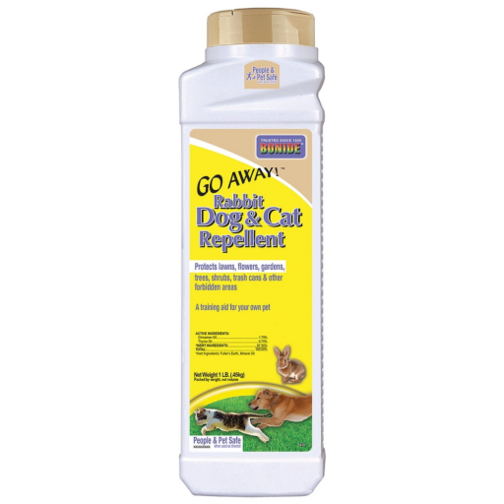 Bonide Go Away! Rabbit Dog & Cat Repellent Granules RTU - 1 lb
