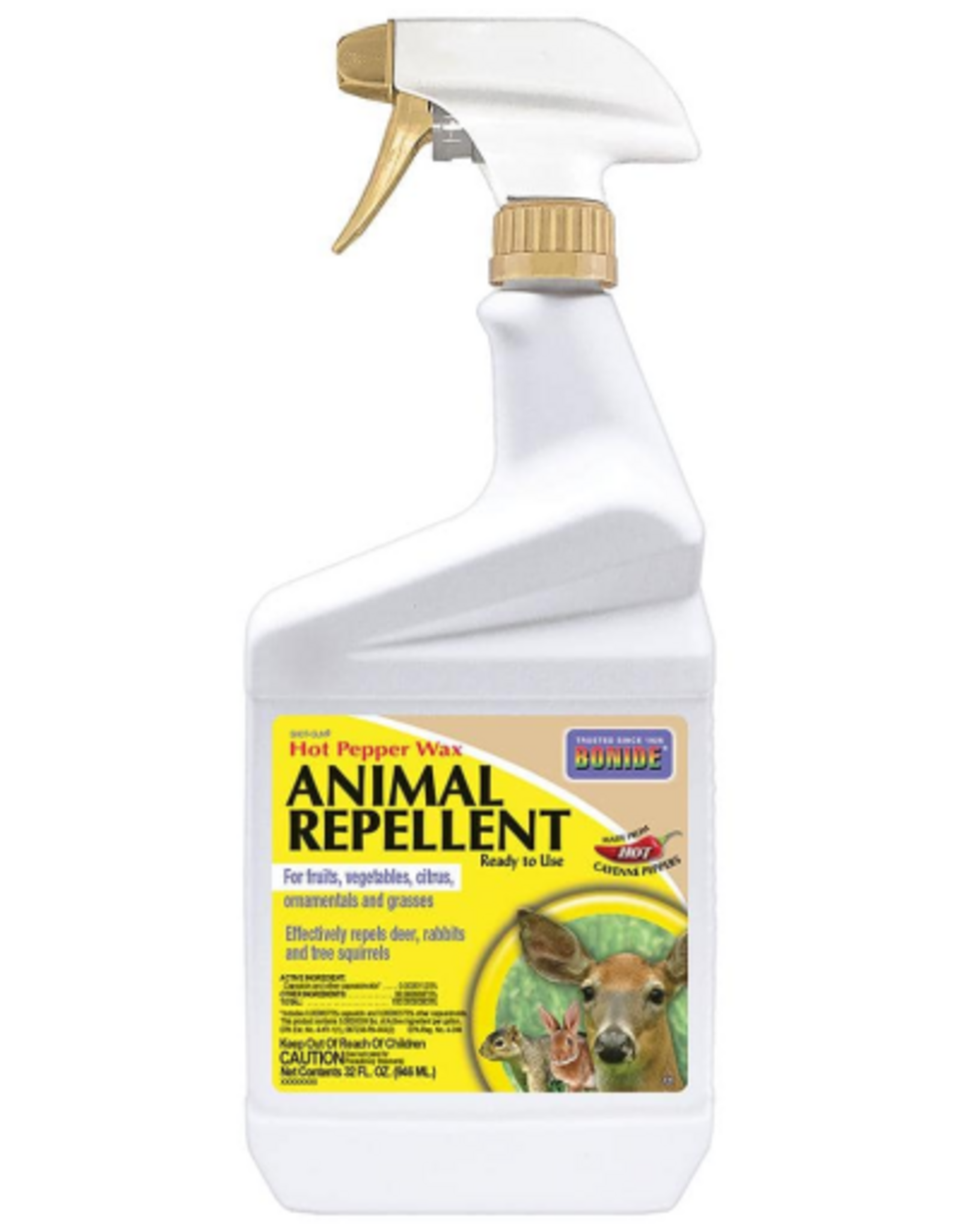 Bonide Ready-to-Use Hot Pepper Wax Animal Repellent  32 oz
