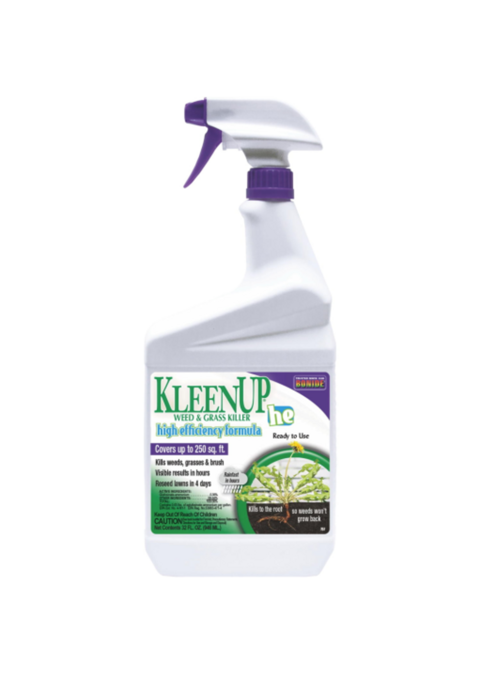 Bonide KleenUP High-Efficiency Weed & Grass Killer RTU Trigger Spray - 32 oz