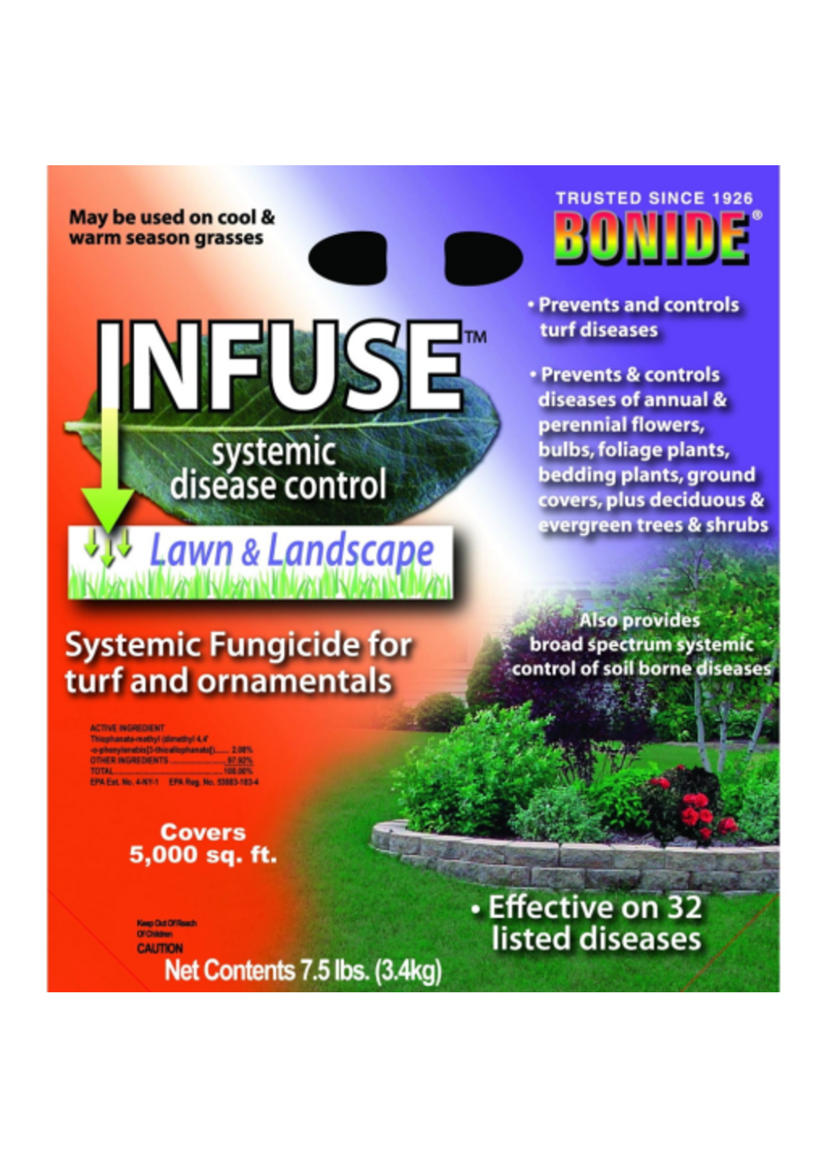 Bonide Infuse Granular Fungicide - 7.5 lb