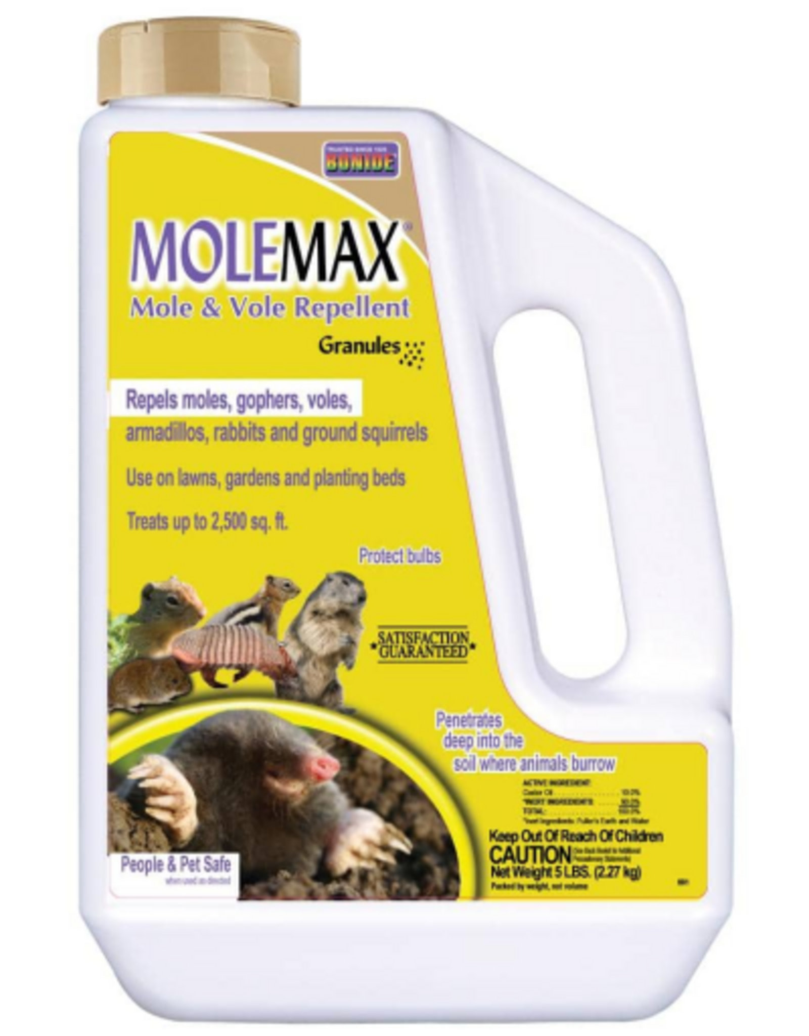 BONIDE MOLEMAX MOLE & VOLE REPELLENT 5LBS
