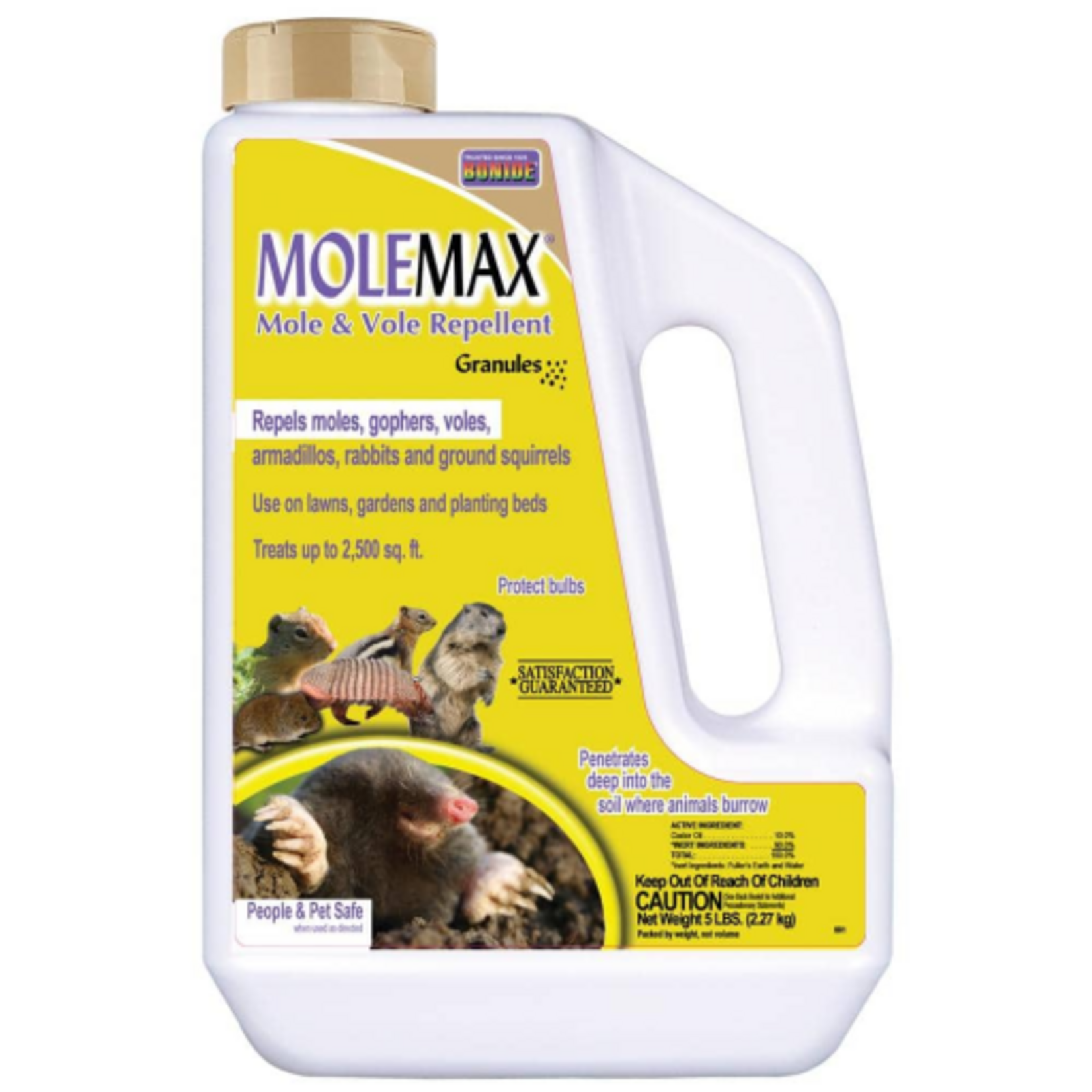 BONIDE MOLEMAX MOLE & VOLE REPELLENT 5LBS