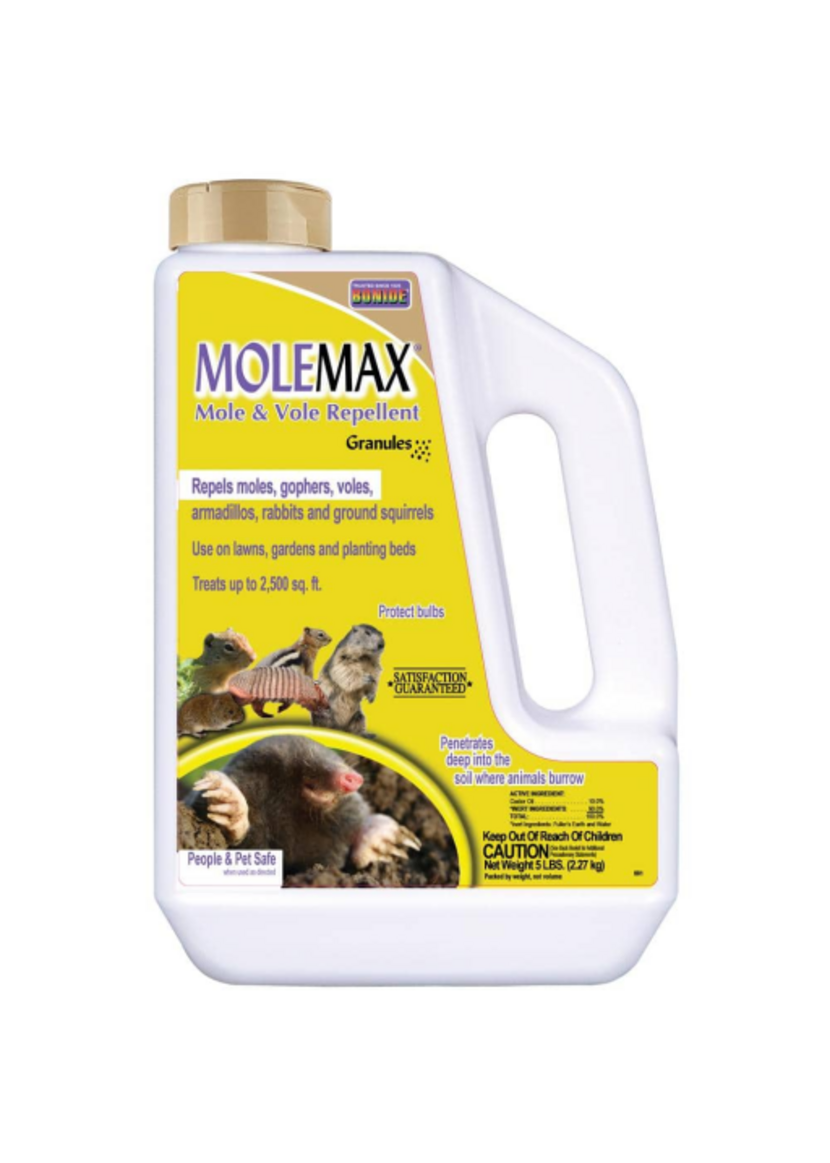 BONIDE MOLEMAX MOLE & VOLE REPELLENT 5LBS
