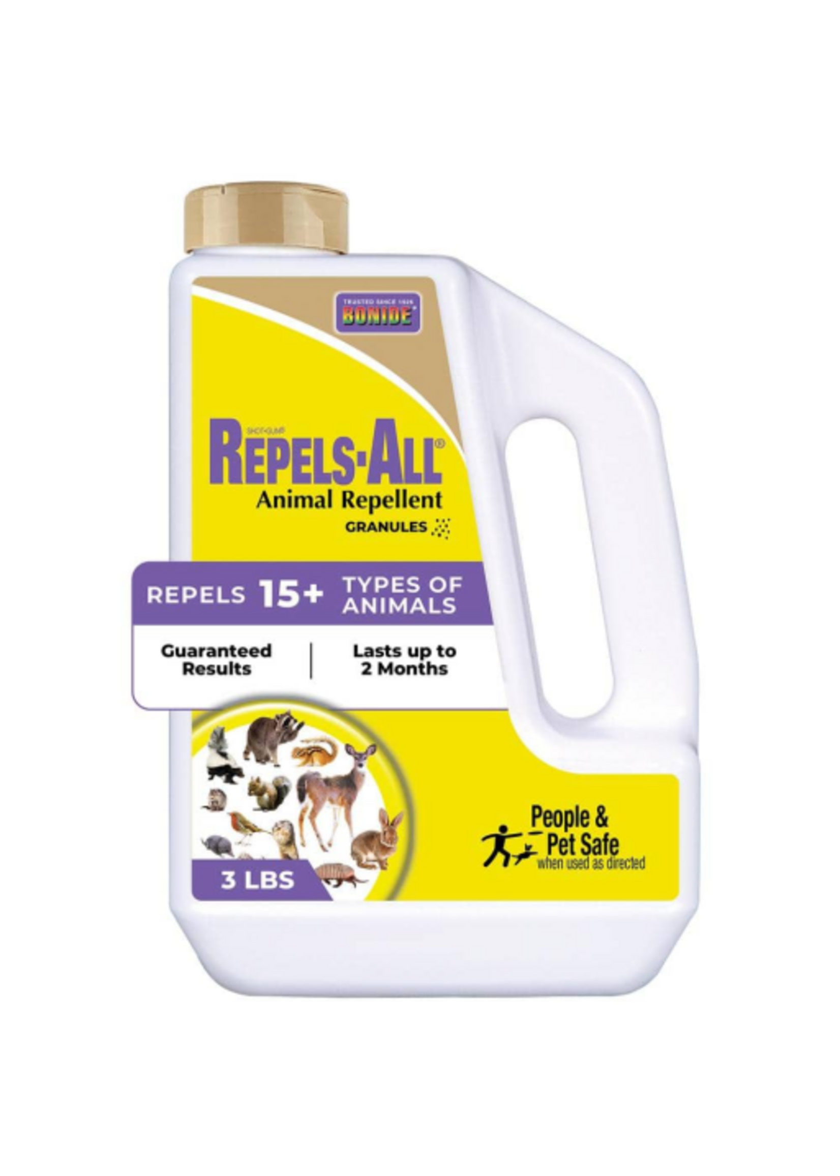 Bonide Repels All Animal Repellent Granules RTS - 3 lb