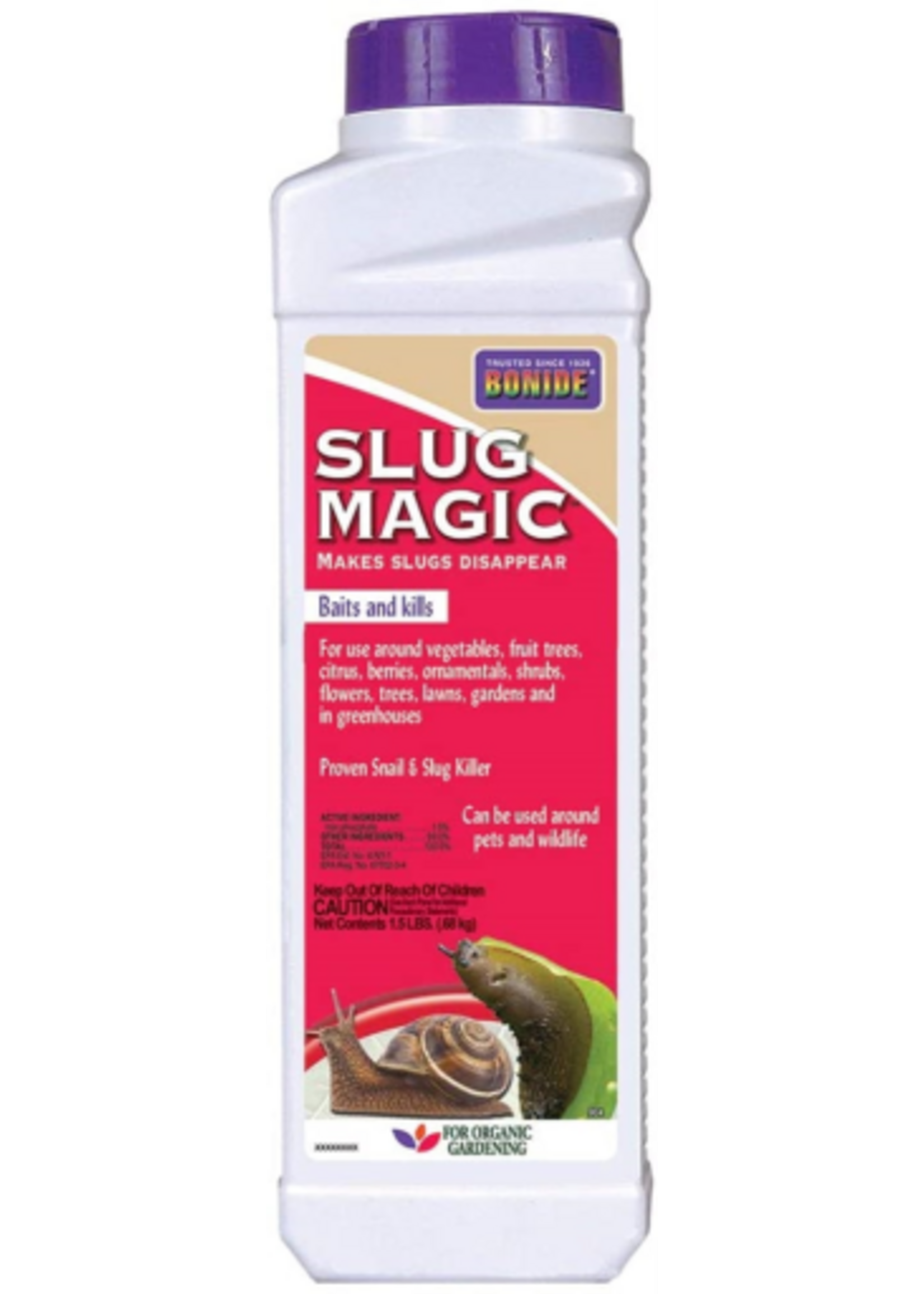 Bonide Slug Magic Pesticide/Remover - 24 Oz