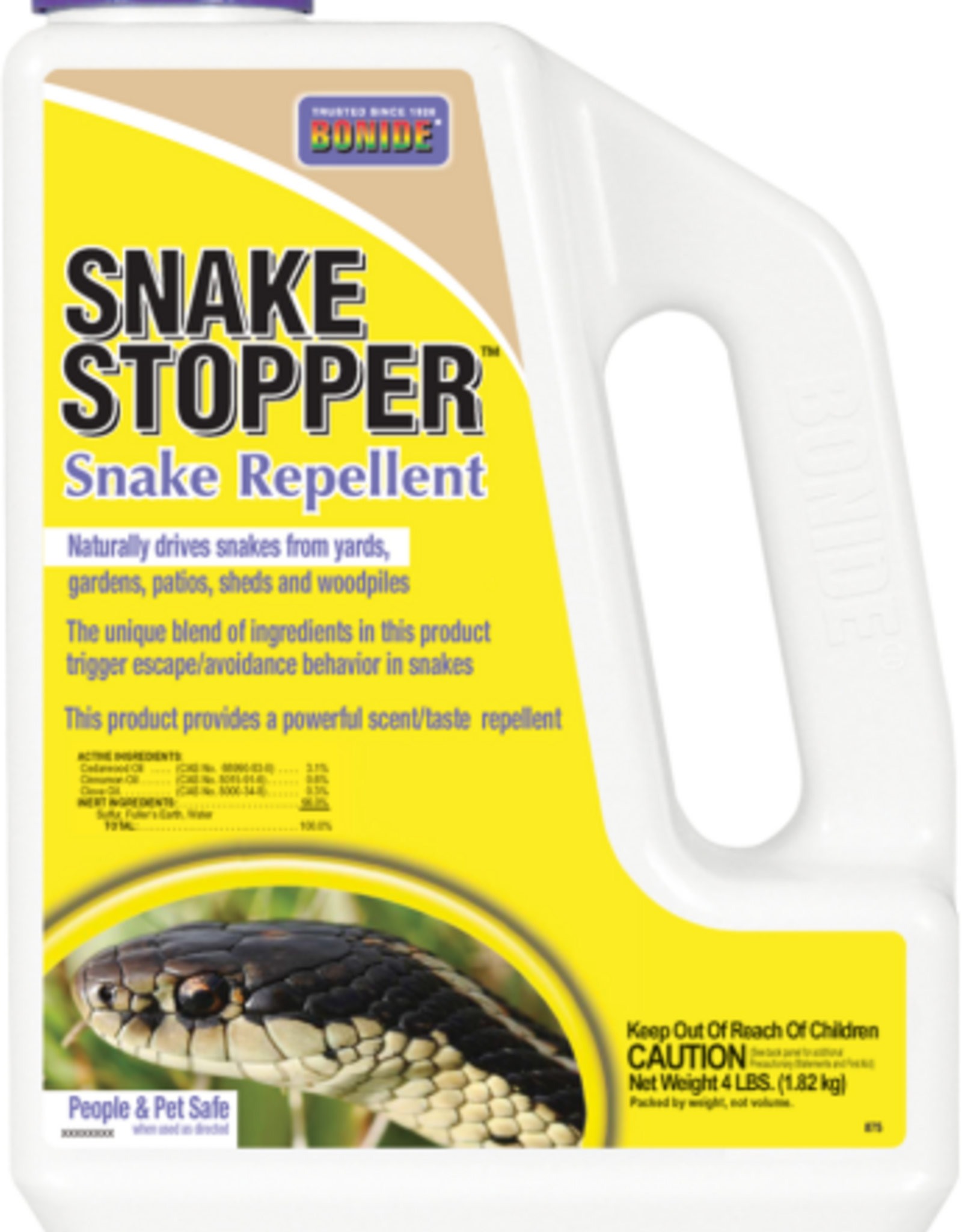 BONIDE SNAKE STOPPER REPELLENT 4LBS