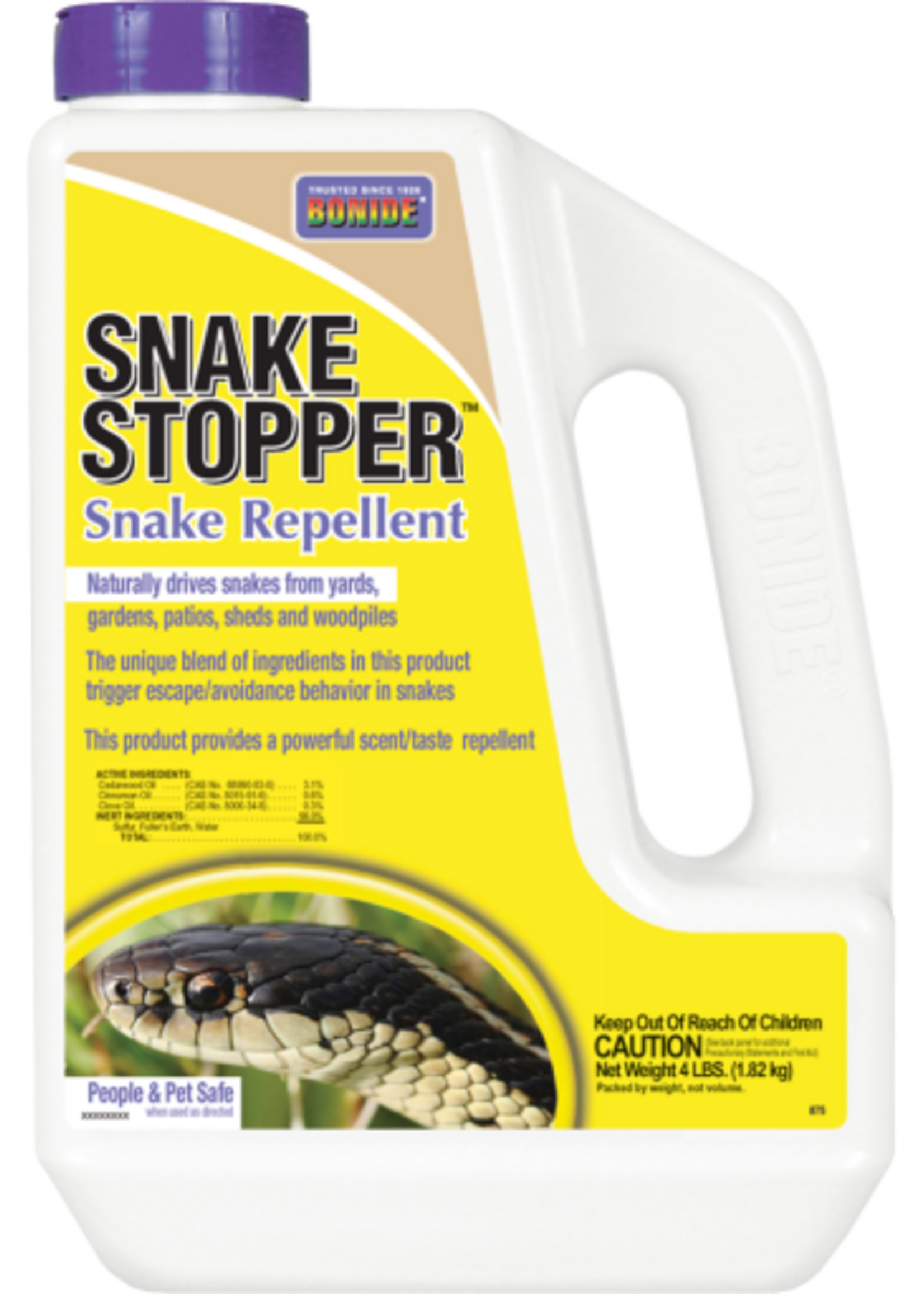BONIDE SNAKE STOPPER REPELLENT 4LBS