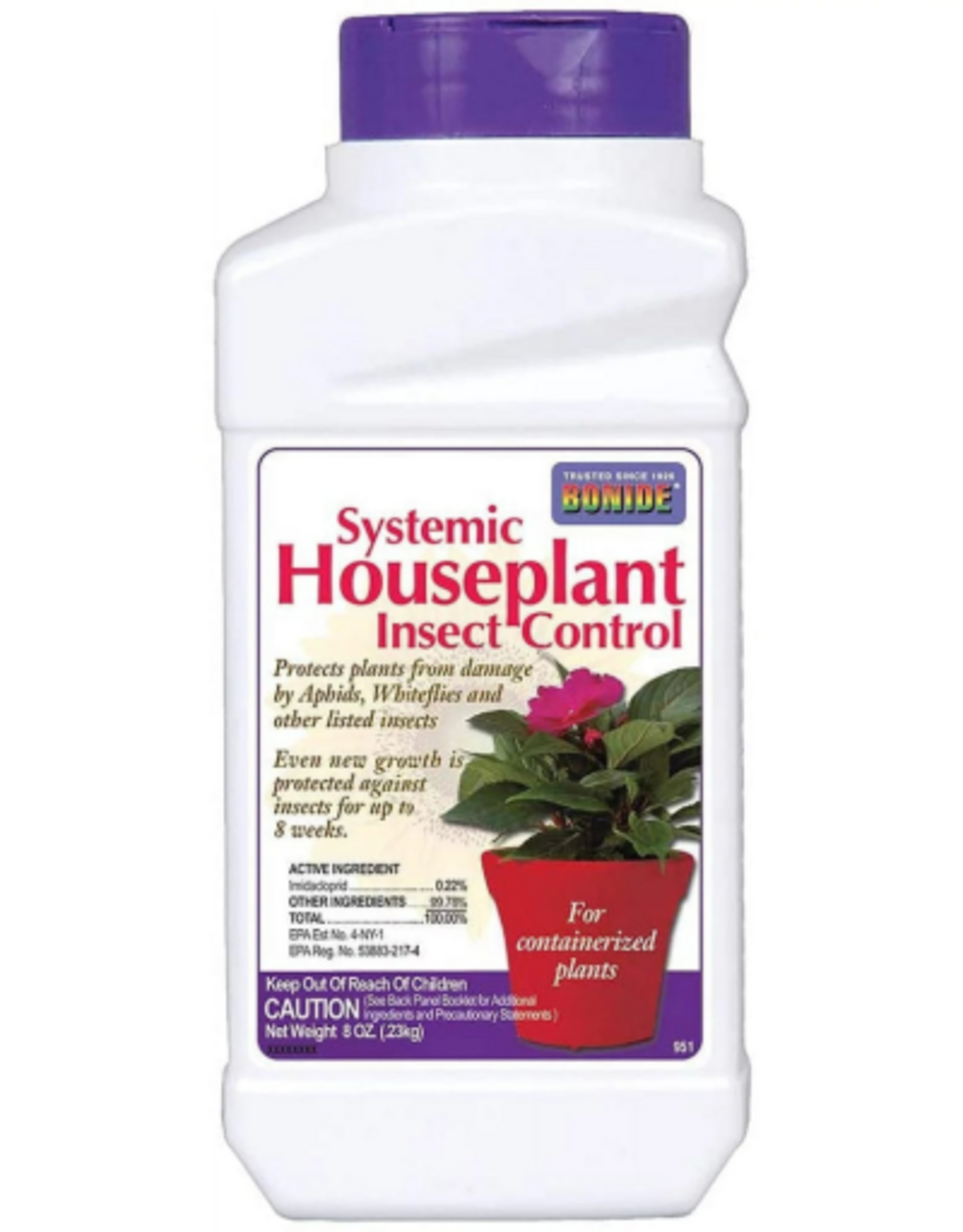 BONIDE SYSTEMIC HOUSEPLANT INSECT CONTROL 8OZ
