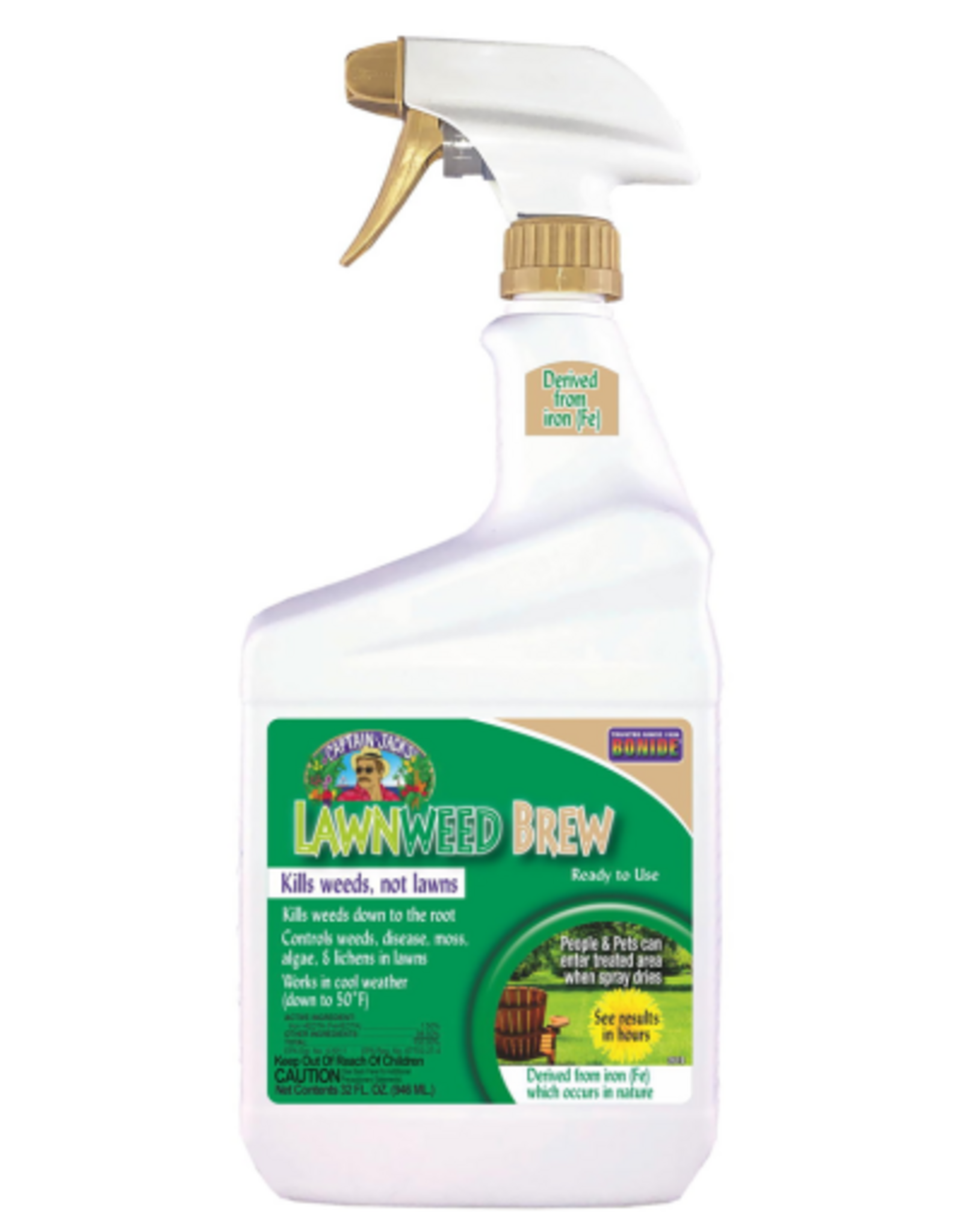 Bonide Captain Jack's LawnWeed Brew Spray RTU - 32 oz.