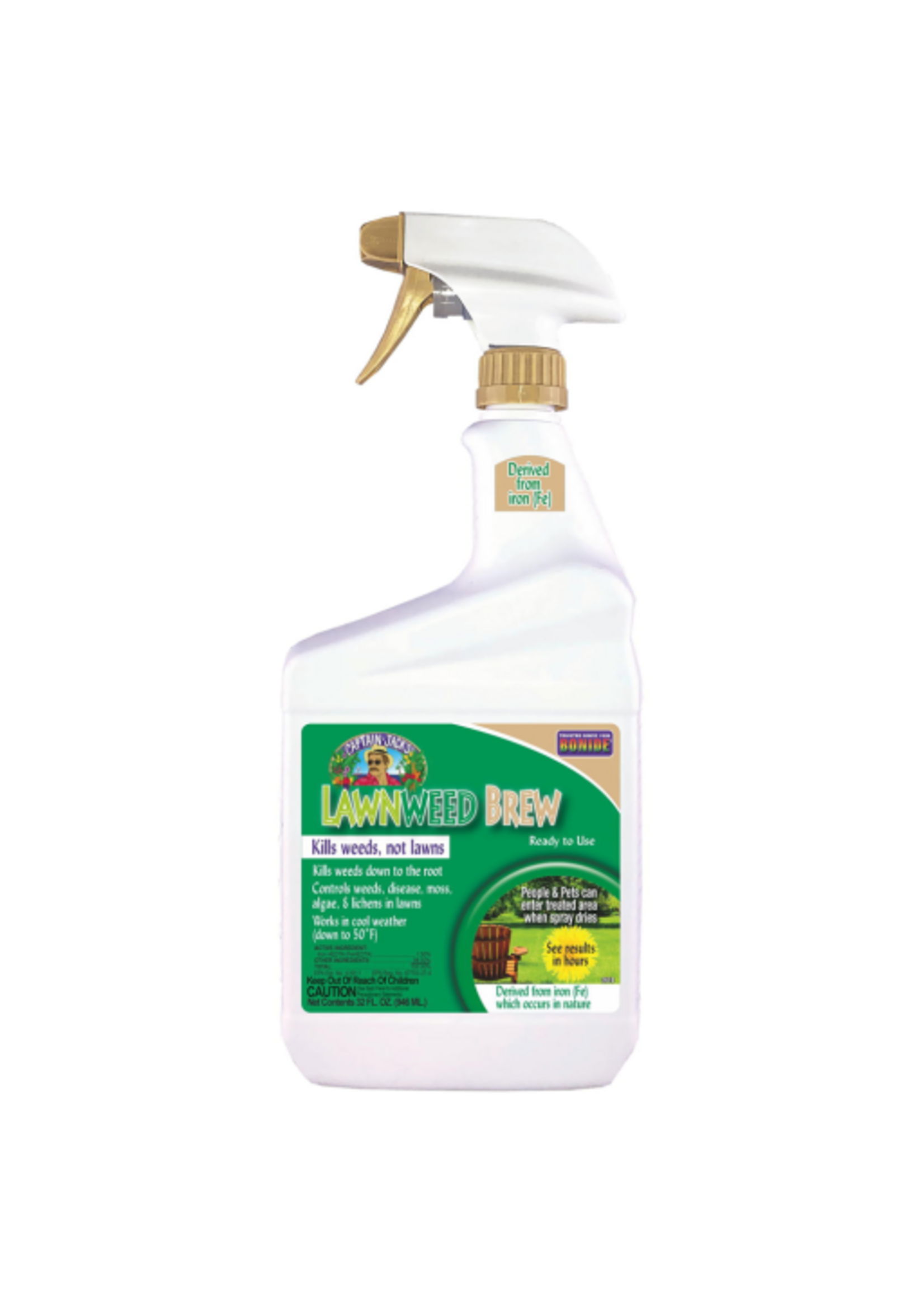 Bonide Captain Jack's LawnWeed Brew Spray RTU - 32 oz.