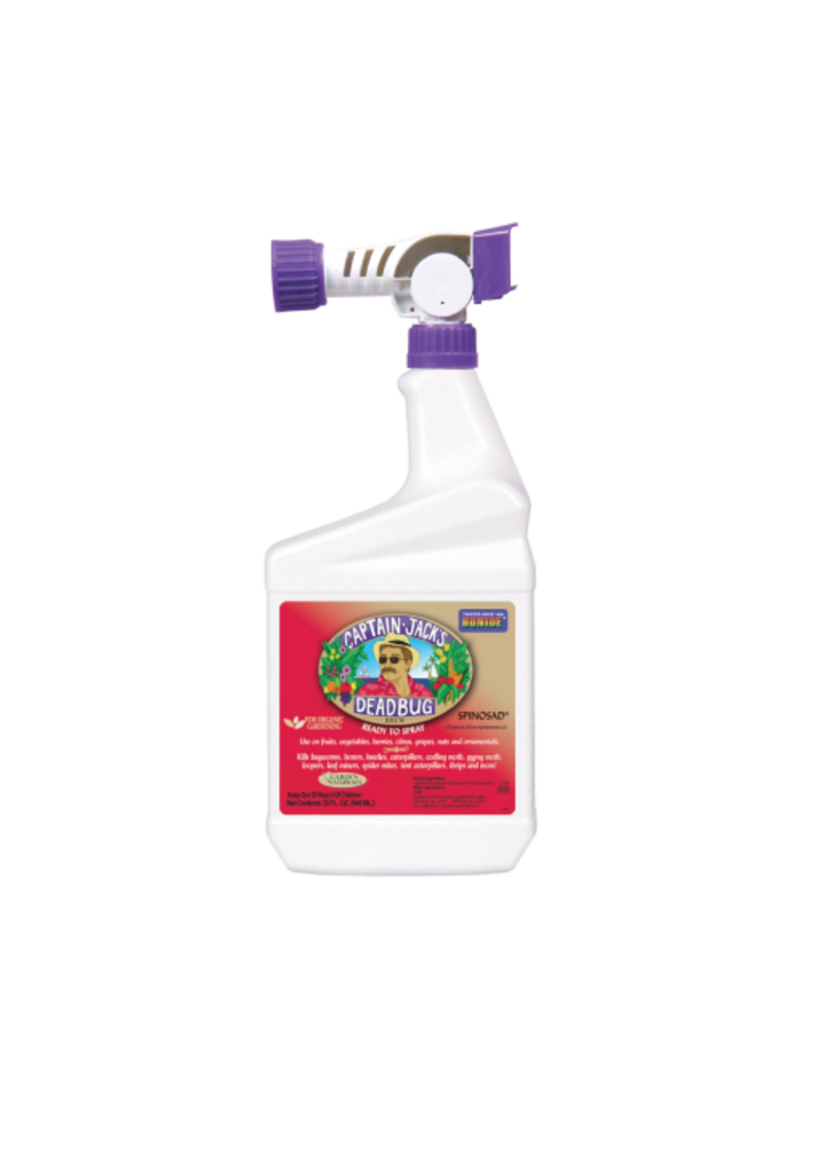 BONIDE CAPTAIN JACK'S DEADBUG BREW (READY TO SPRAY) QT 32OZ