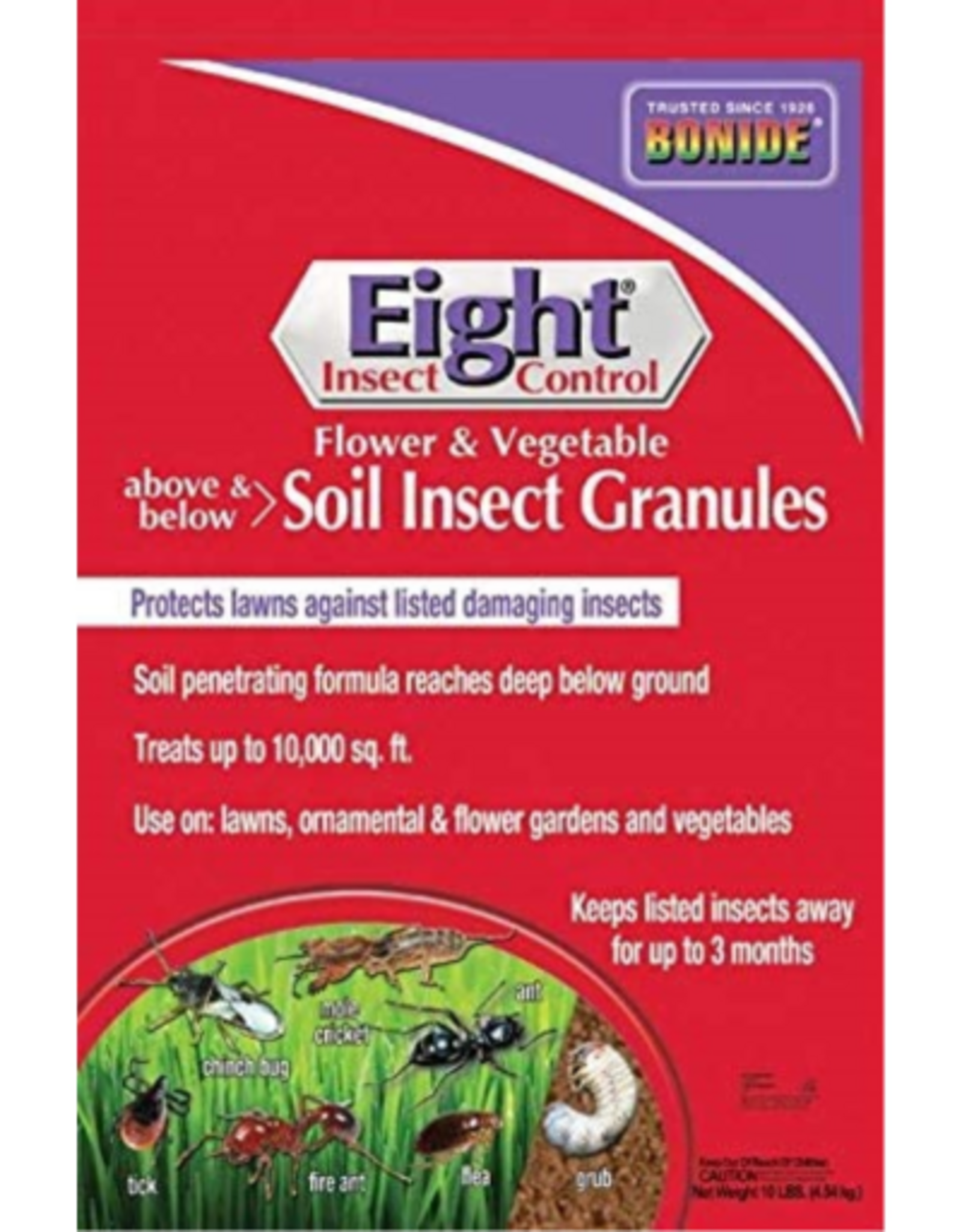 Bonide Eight Insect Control Soil Granules  10 lbs.