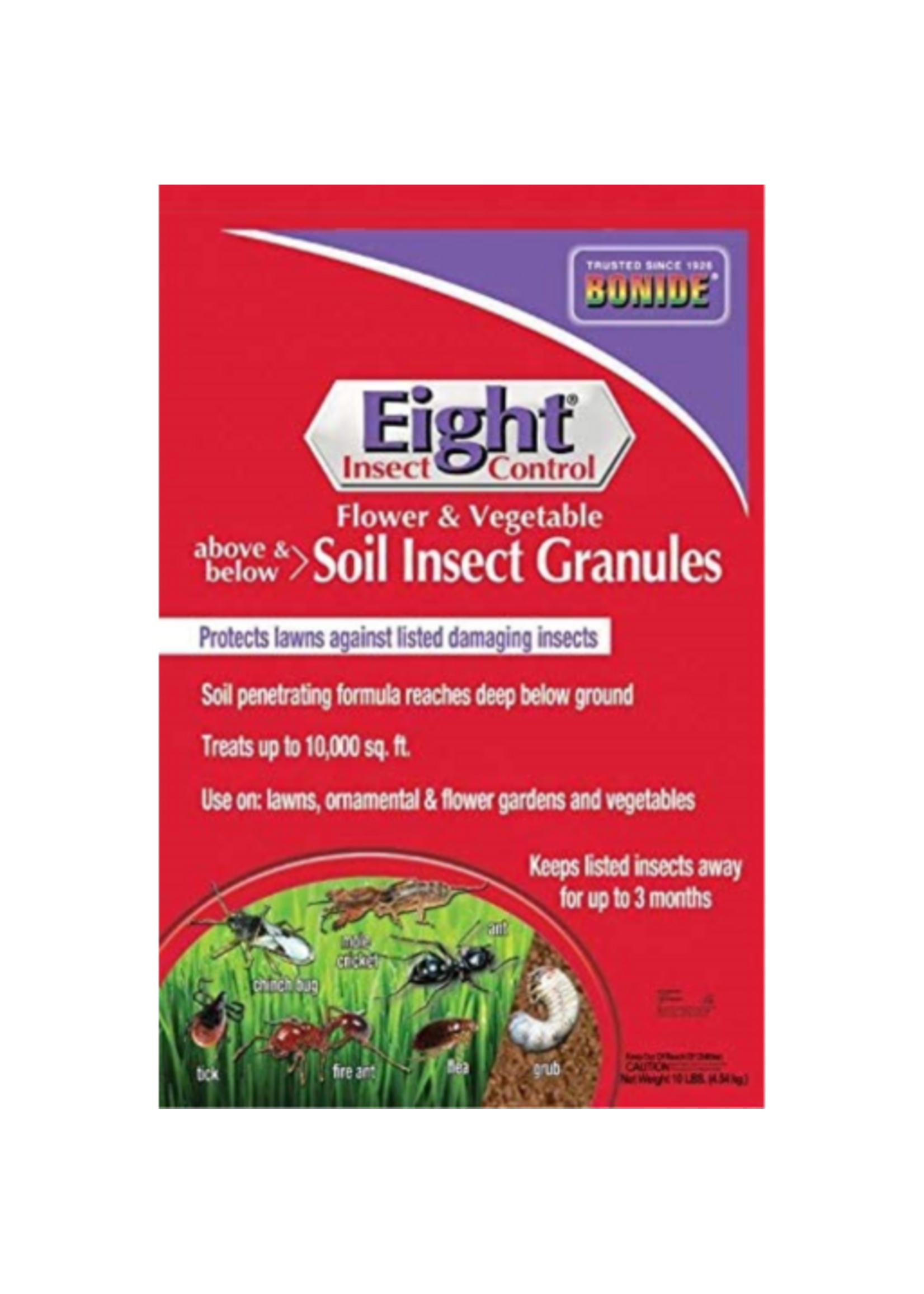 Bonide Eight Insect Control Soil Granules  10 lbs.