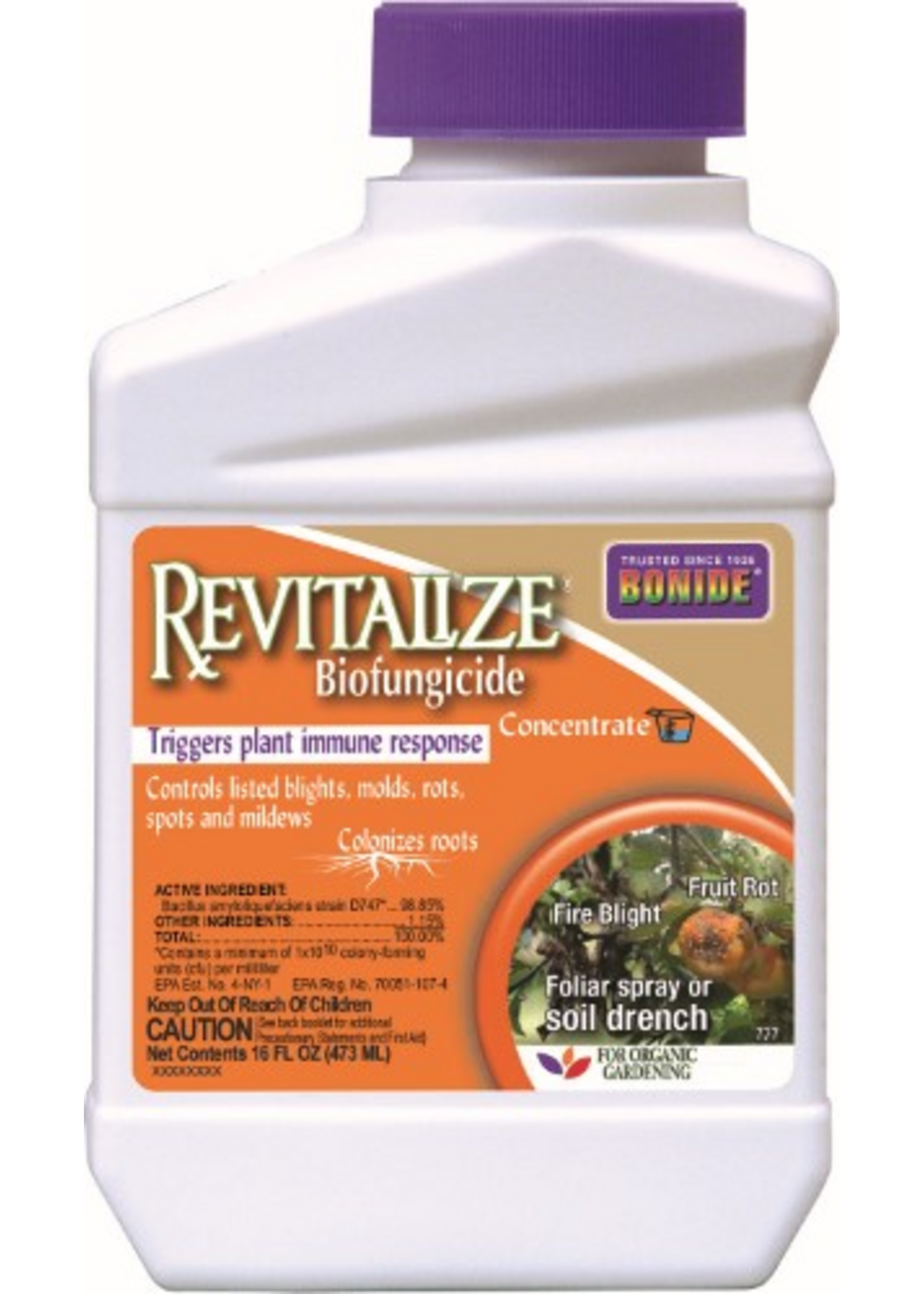 Bonide Revitalize Bio Fungicide Concentrate - 16 oz