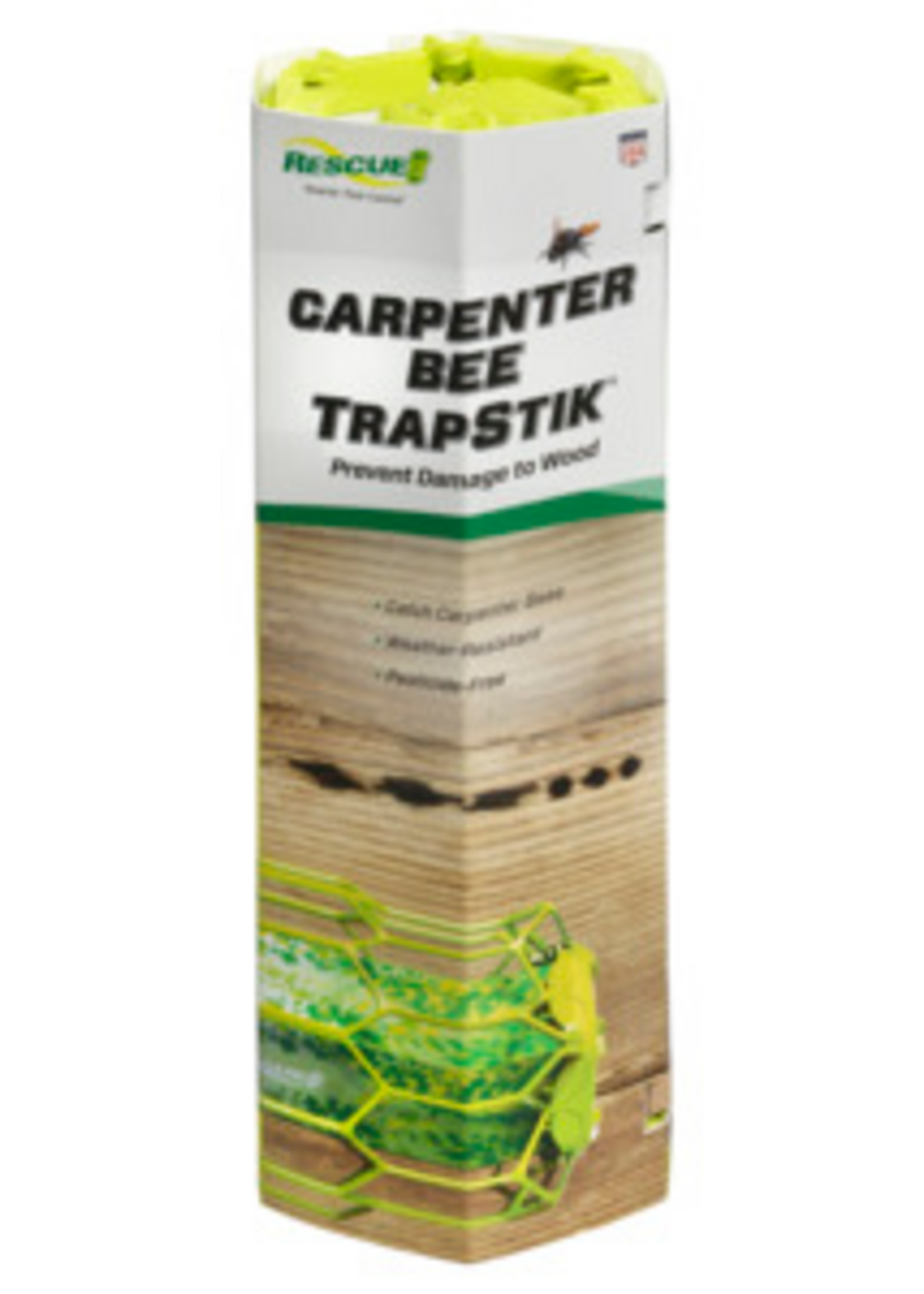 RESCUE! RESCUE! Carpenter Bee Trapstik Bee & Wasp Trap - 1 Pack