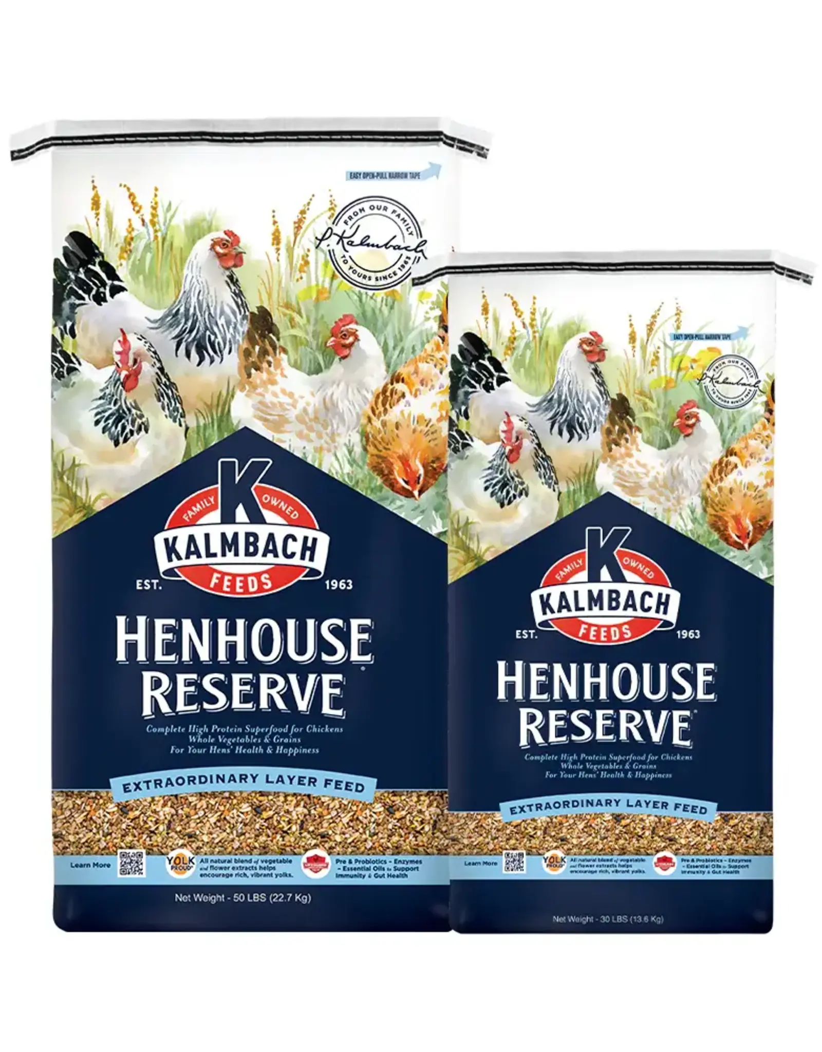 Kalmbach KALMBACH HENHOUSE RESERVE CHICKEN LAYER FEED - 50 LB