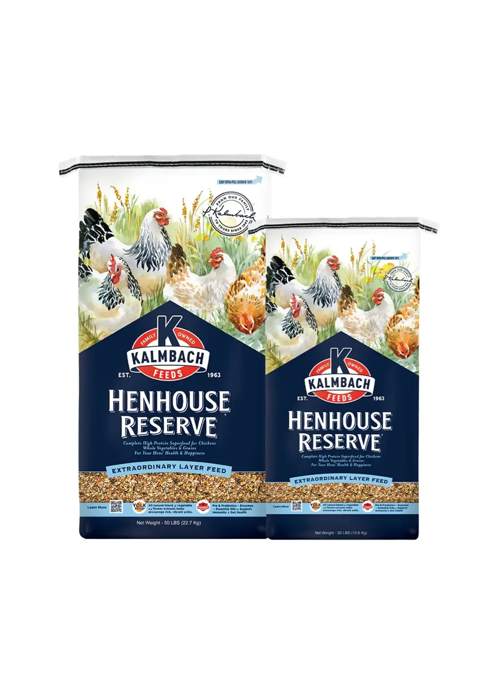 Kalmbach KALMBACH HENHOUSE RESERVE CHICKEN LAYER FEED - 50 LB
