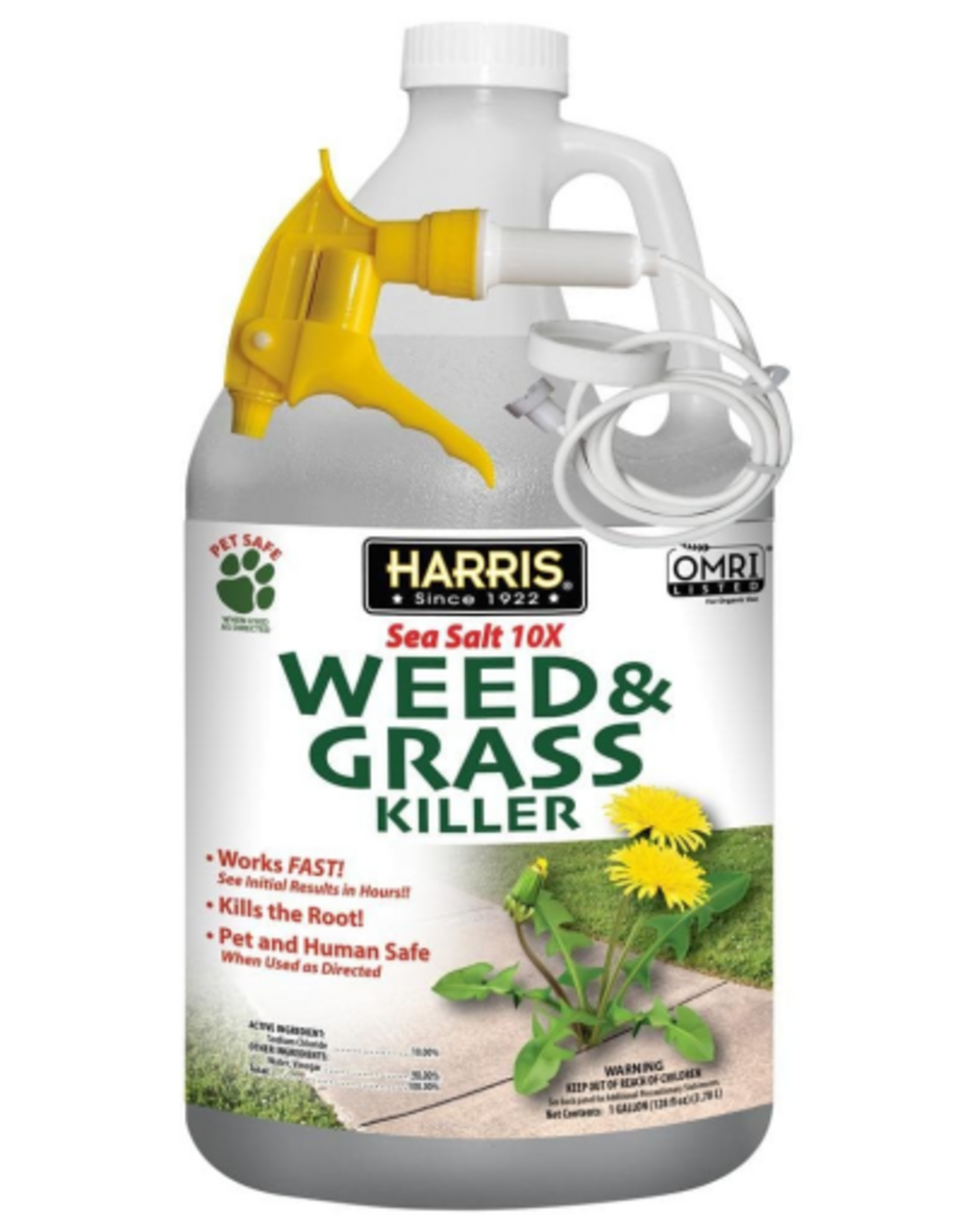 Harris Harris Sea Salt Weed and Grass Killer - 128 oz