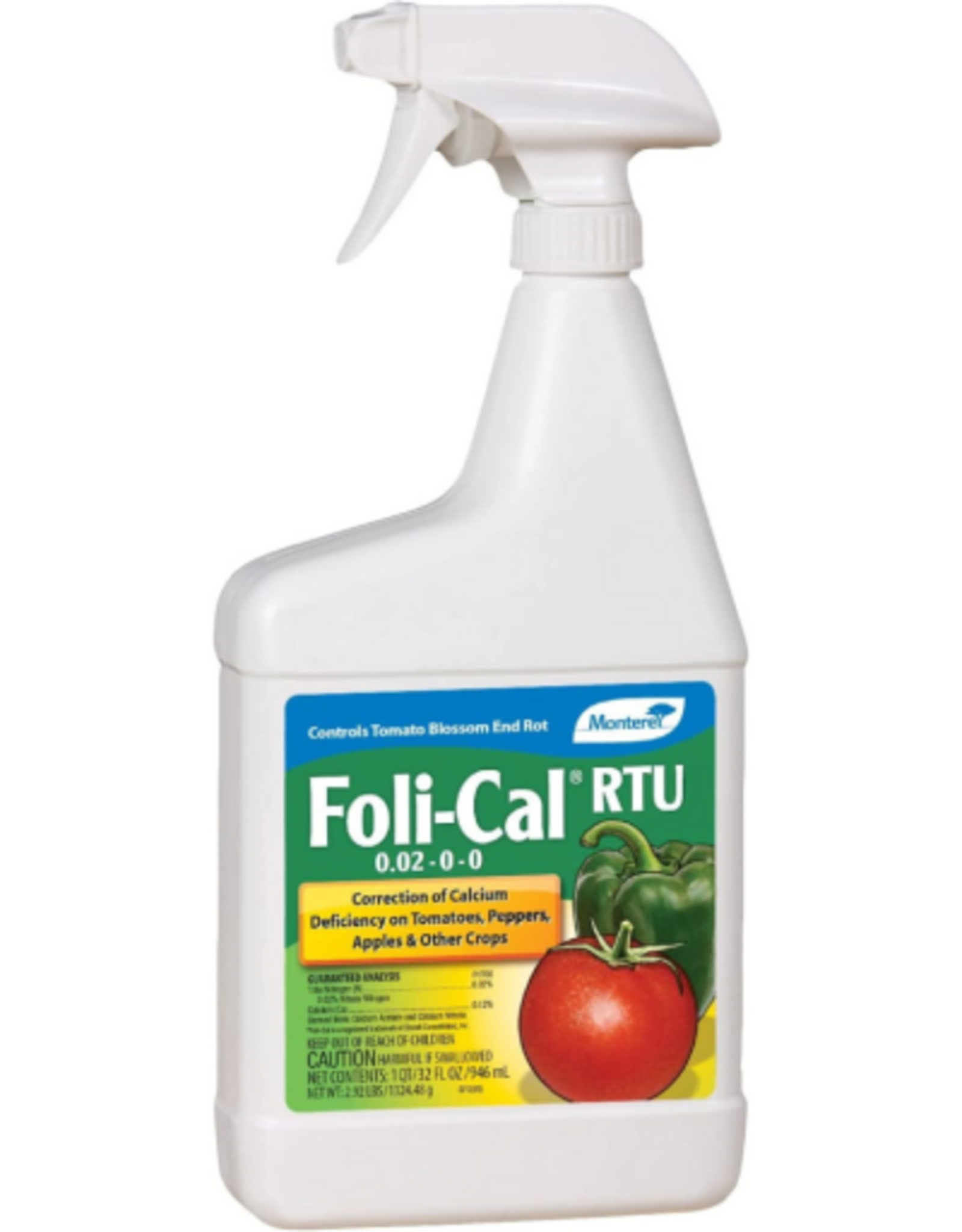 Monterey Monterey Lawn and Garden RTU Foli-Cal Calcium Concentrate Fertilizer  32 oz