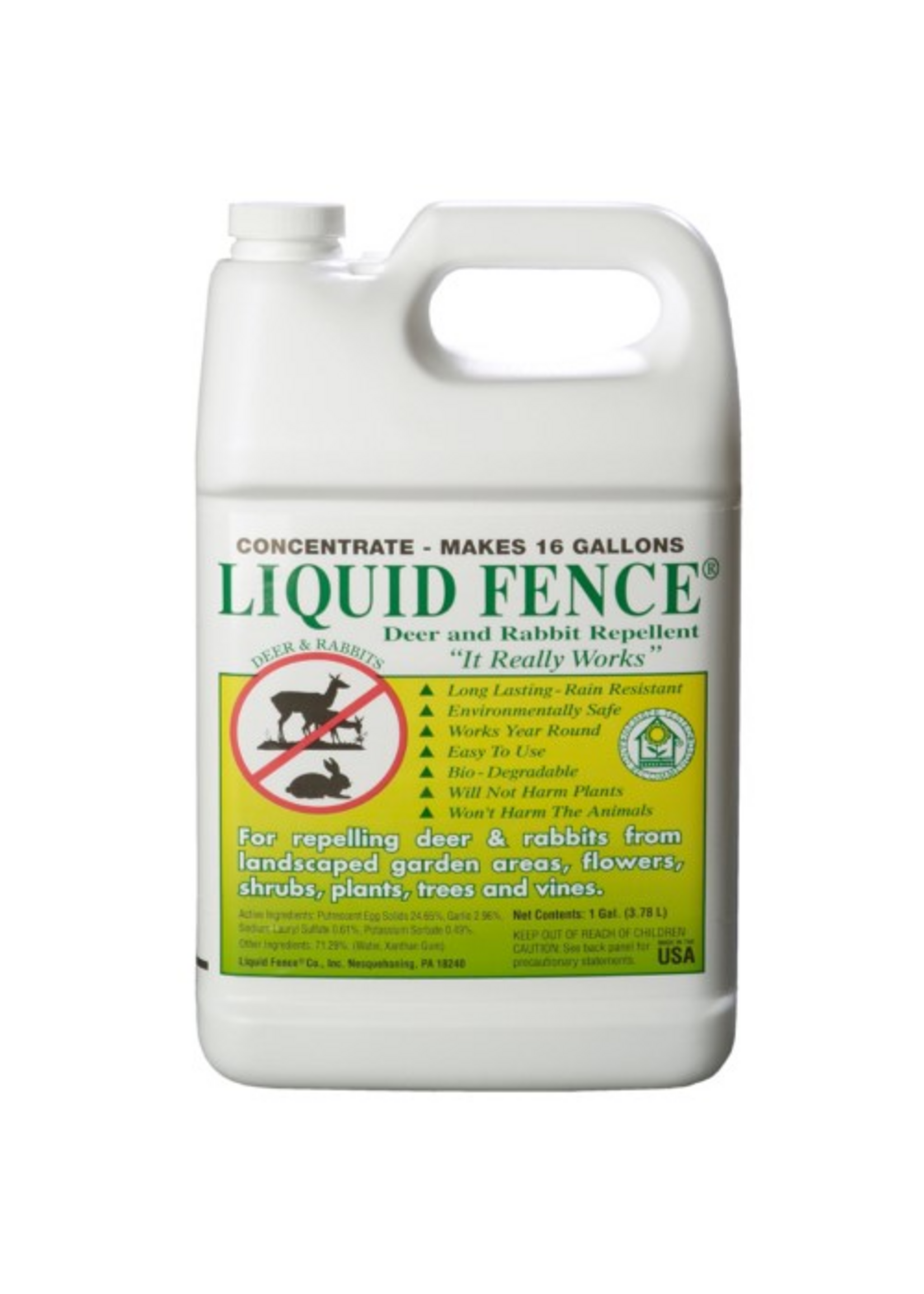 Liquid Fence Liquid Fence Deer & Rabbit Repellent Concentrate - 1 Gallon