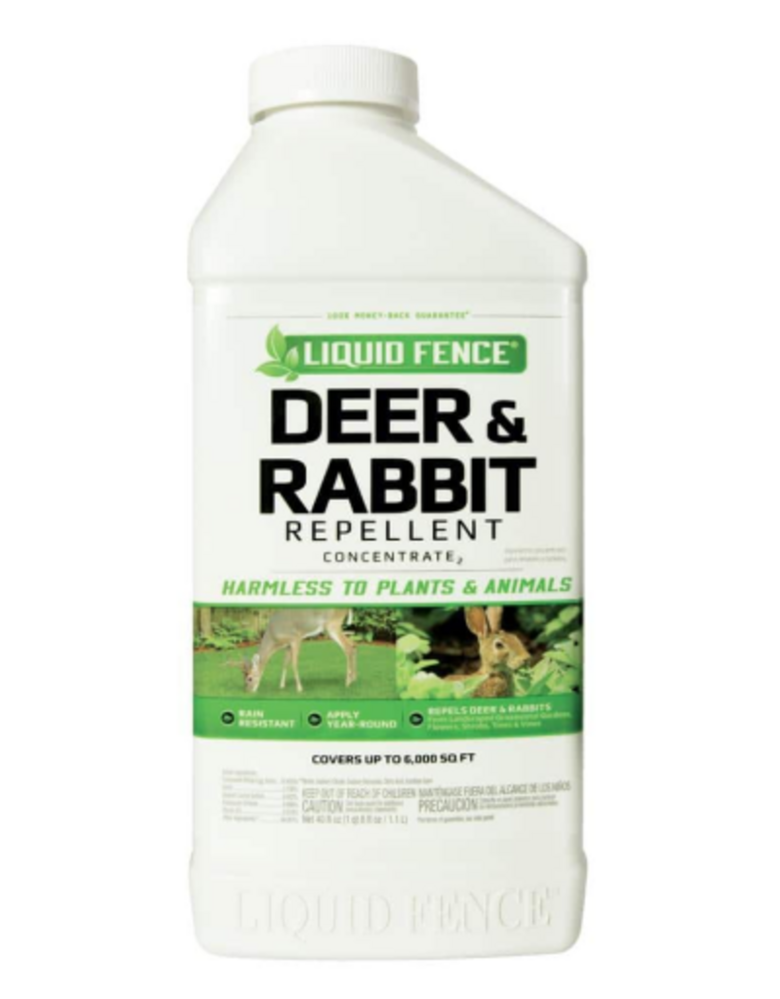 Liquid Fence Liquid Fence Deer & Rabbit Repellent Concentrate - 40 oz