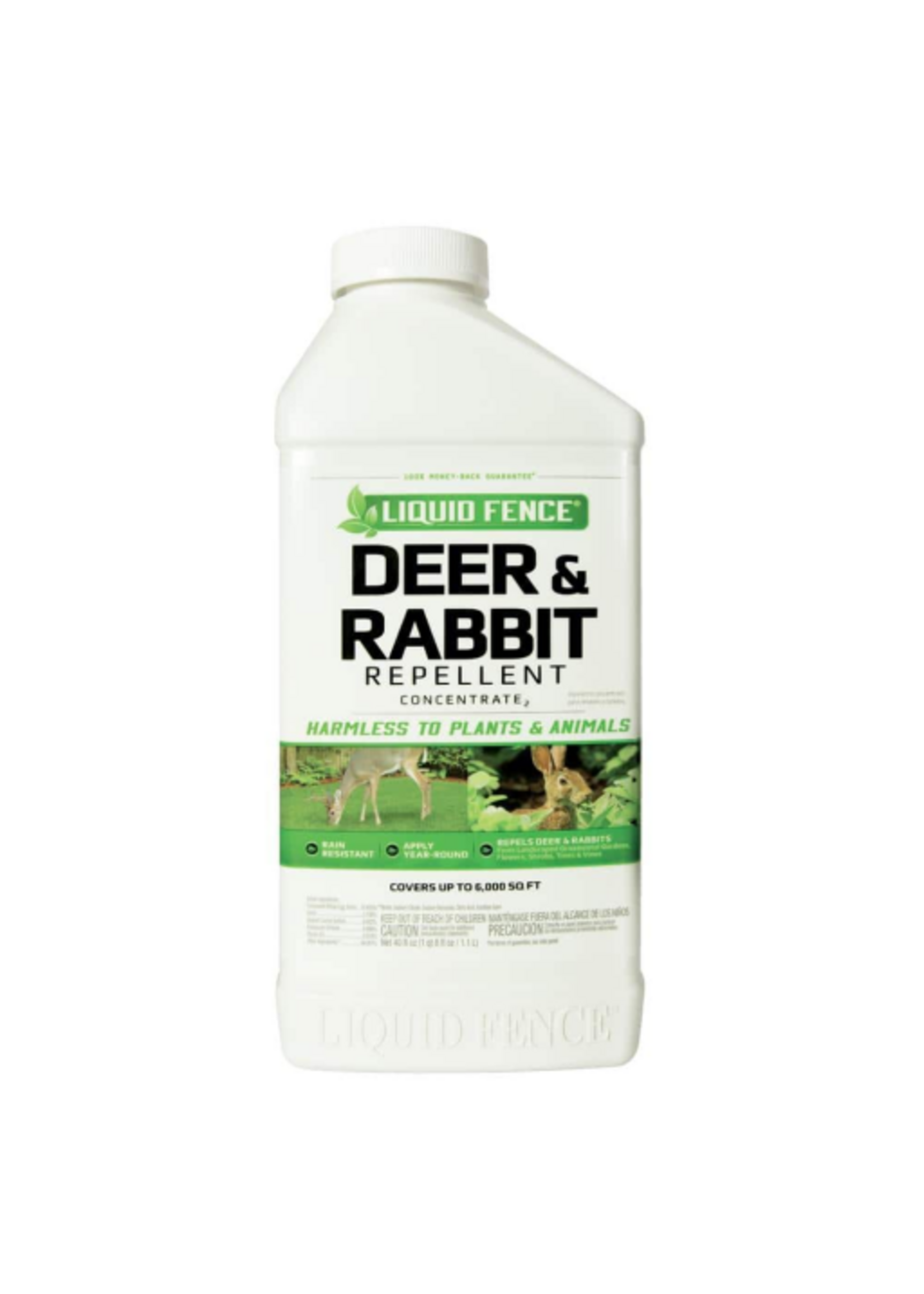 Liquid Fence Liquid Fence Deer & Rabbit Repellent Concentrate - 40 oz