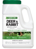 Liquid Fence Liquid Fence Deer & Rabbit Repellent Granular - 5 lb