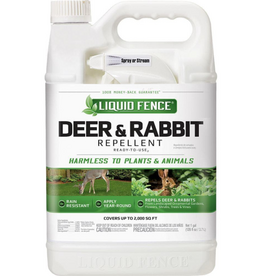 Liquid Fence Liquid Fence Deer Rabbit Repellent Spray RTU - 1 Gallon