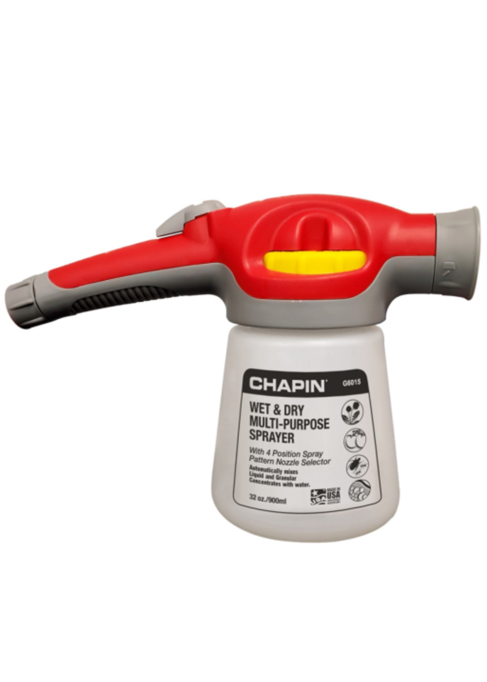 Green Thumb Wet & Dry Multi Purpose Hose End Sprayer - 32 oz