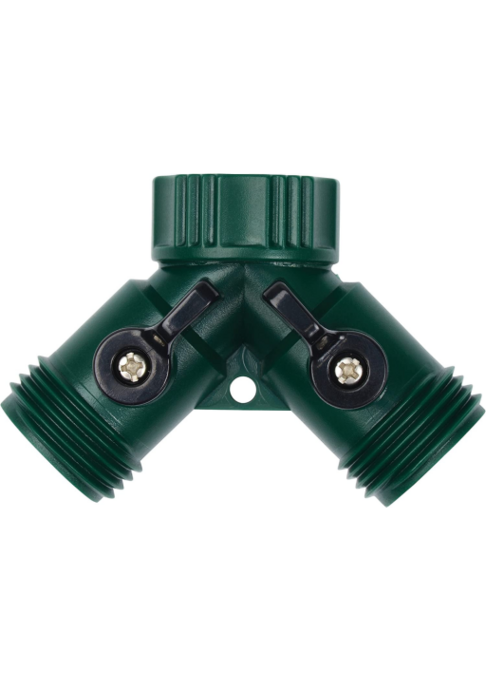 Melnor Melnor 2-Way Hose Shut Off Valve Plastic