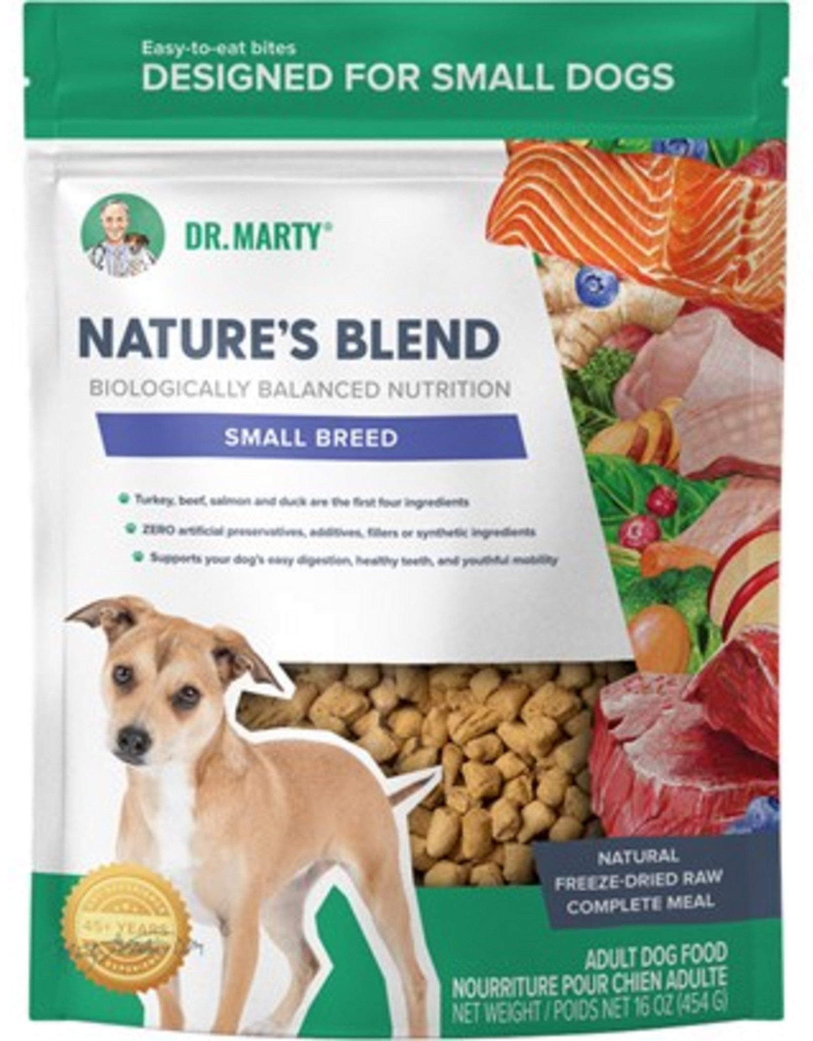 Dr. Marty Dr. Marty Nature's Blend Small Breed Freeze Dried Raw Dog Food - 6 oz