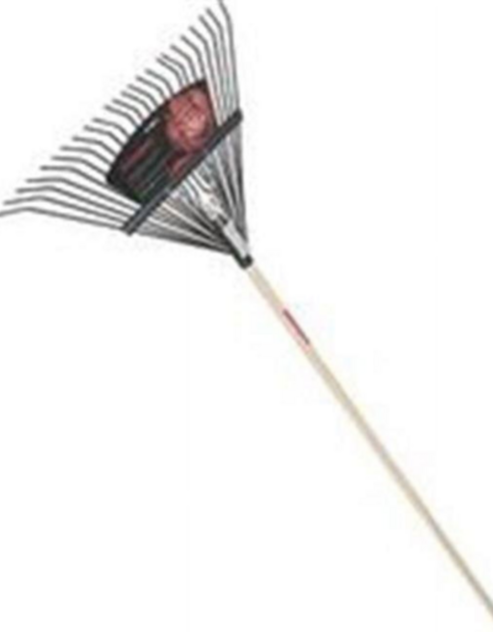 RAZOR-BACK Leaf Rake Steel Tine, 24 -Tine - Hardwood Handle - 54 in L Handle