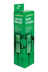 Luster Leaf Rapitest Spiral Metal Rain Gauge with Stake  Clear Gauge