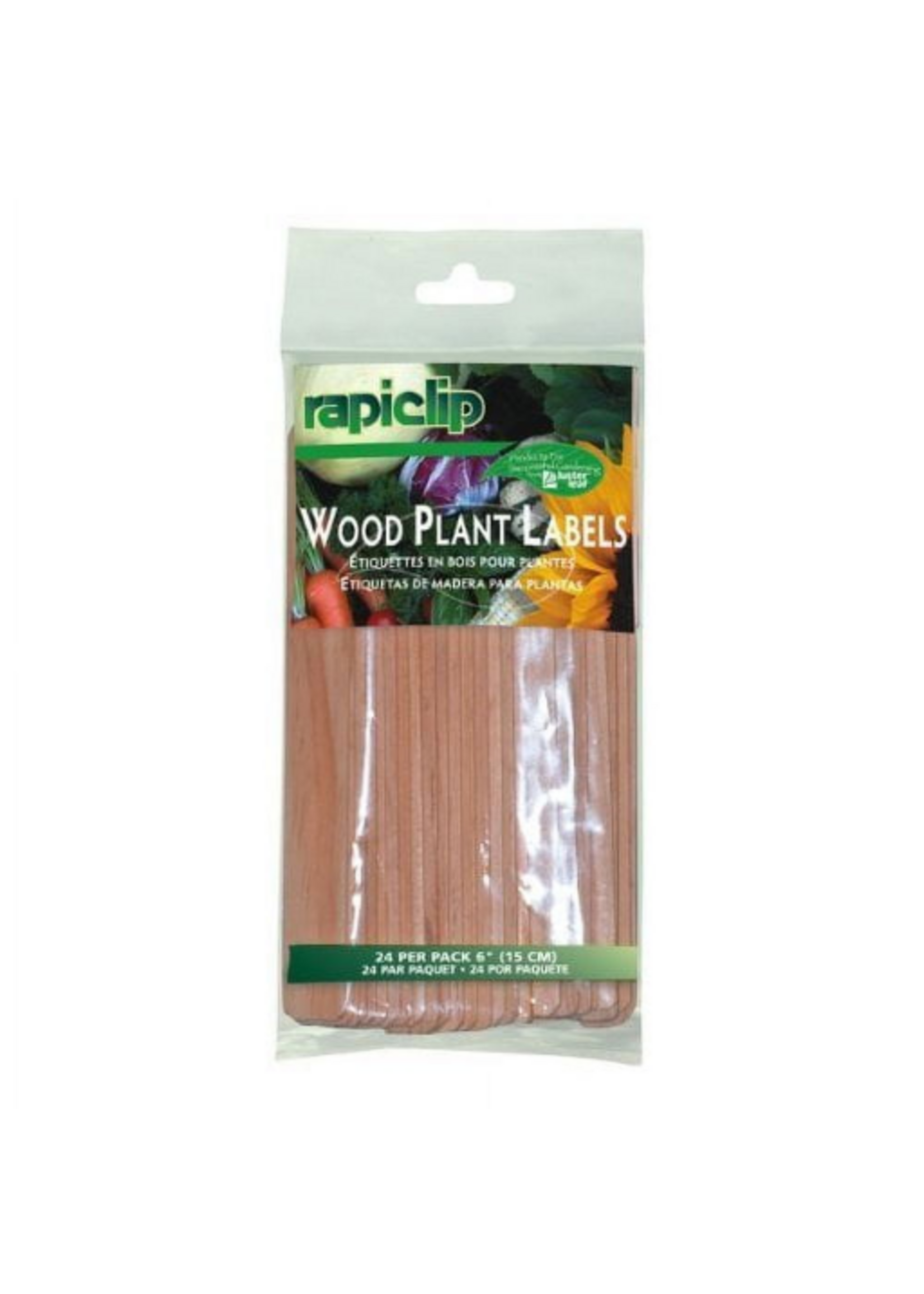 Rapiclip Wood Garden Marker & Plant Label