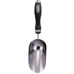 Bond Bond Steel Hand Scoop Poly Handle - Black