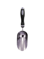 Bond Bond Steel Hand Scoop Poly Handle - Black