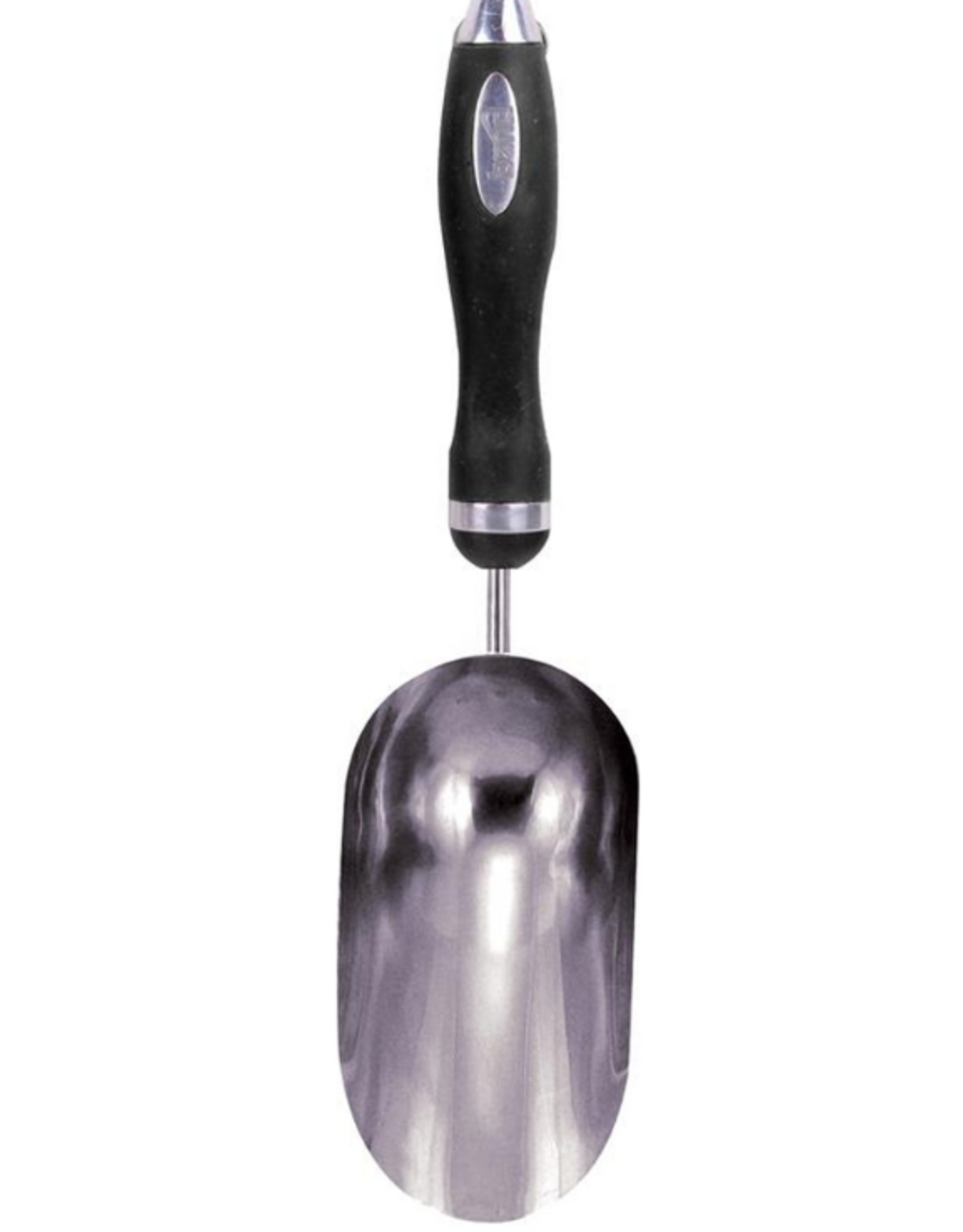 Bond Bond Steel Hand Scoop Poly Handle - Black